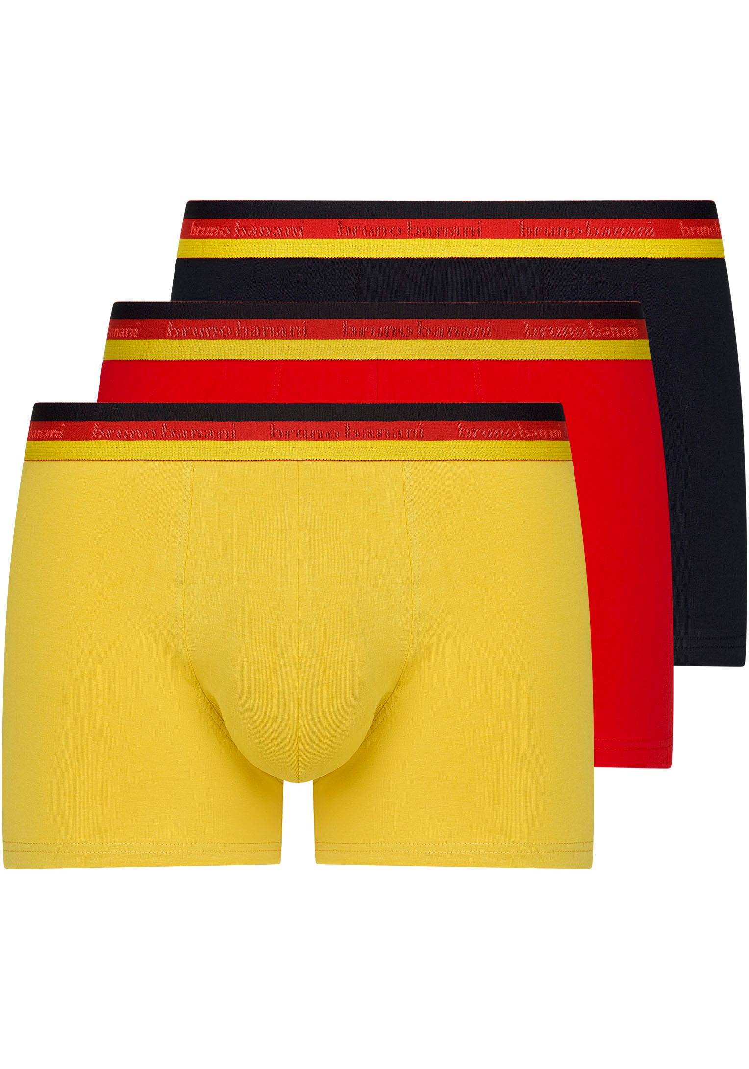 Bruno Banani Retro Pants "Golden Goal", mit mehrfarbigem Bund günstig online kaufen