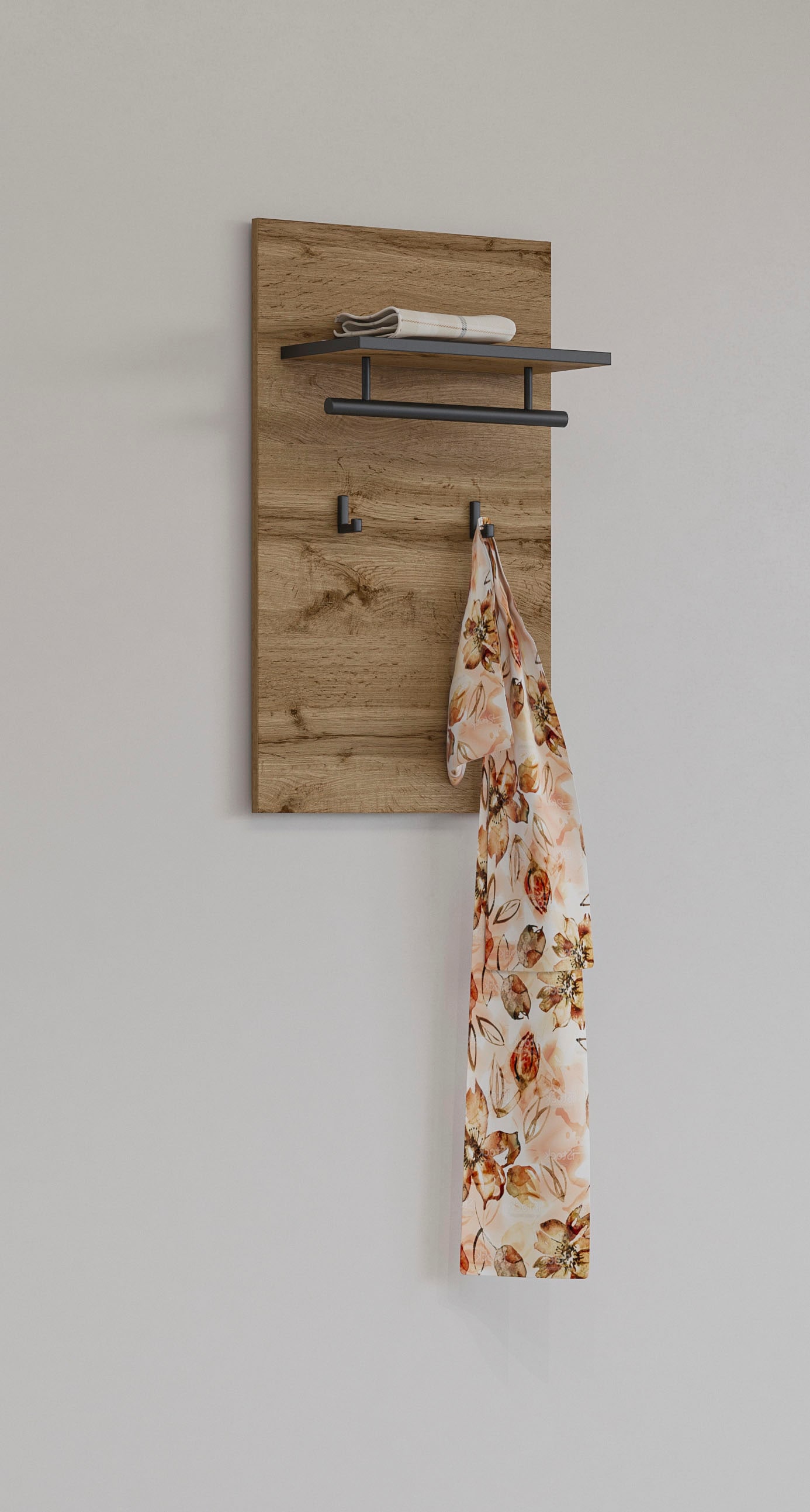 OTTO home Garderobenpaneel "Cross,Breite 40 cm modernes Wandregal mit Haken günstig online kaufen