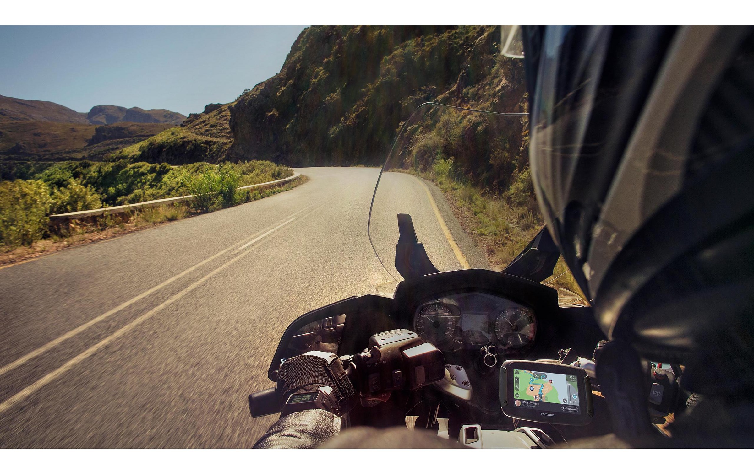 TomTom Navigationsgerät »Rider 550 Premium Pack« ( )