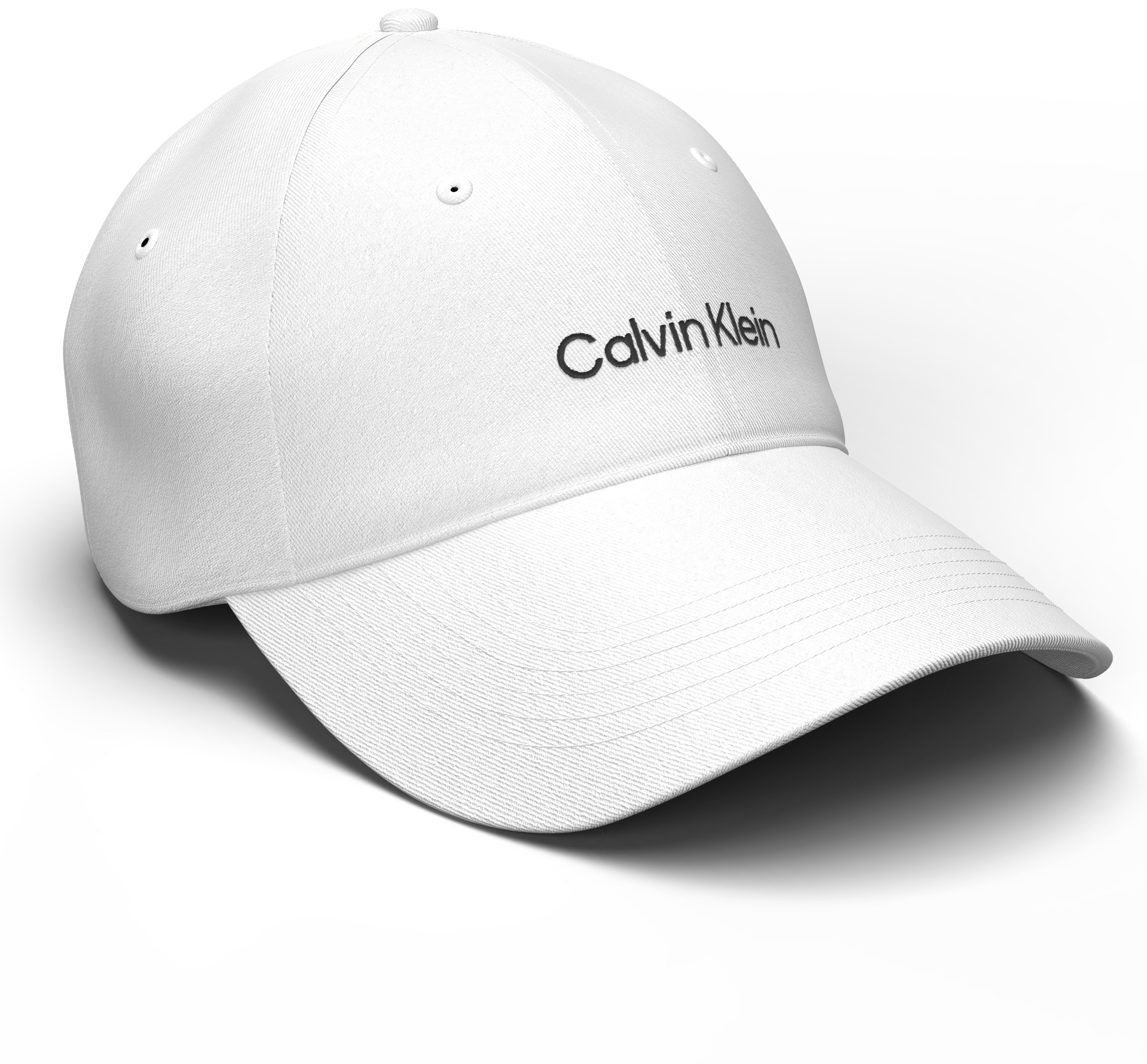 Calvin Klein Baseball Cap "LOGO EMBROIDERY BASEBALL CAP", Mit festem Schirm günstig online kaufen