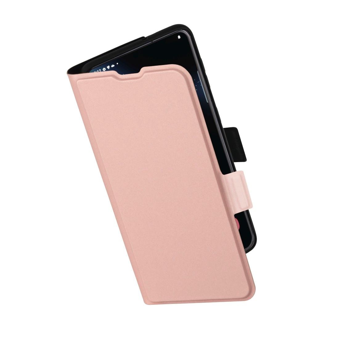 Hama Smartphone-Hülle »Booklet für Samsung Galaxy S23, Farbe Rosa, aufstellbar, klappbar«, Samsung,Galaxy S23, Mit Standfunktion und Einsteckfach