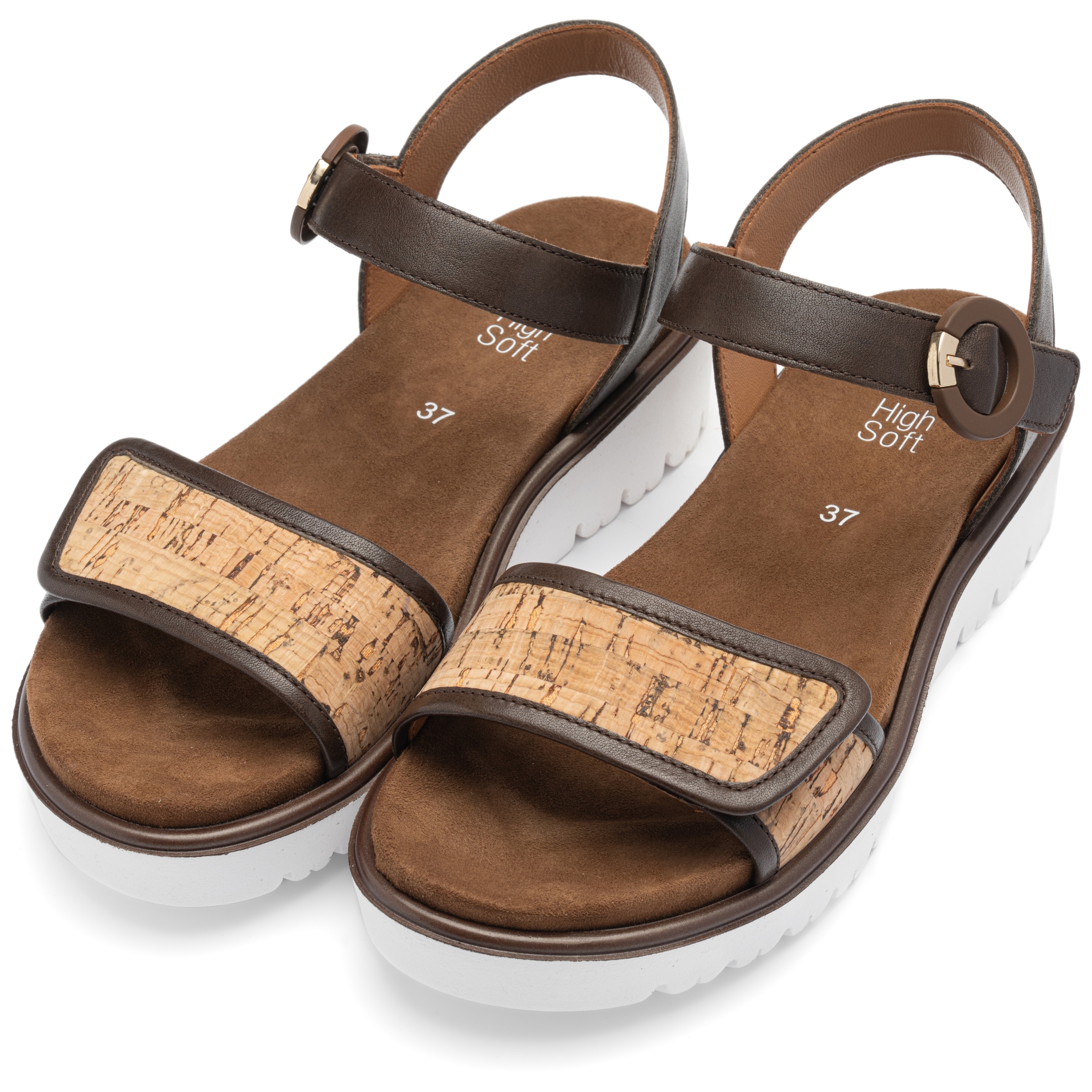 Ara Keilsandalette "BILBAO" Plateau, Riemchensandale mit Klettverschlüsse, günstig online kaufen