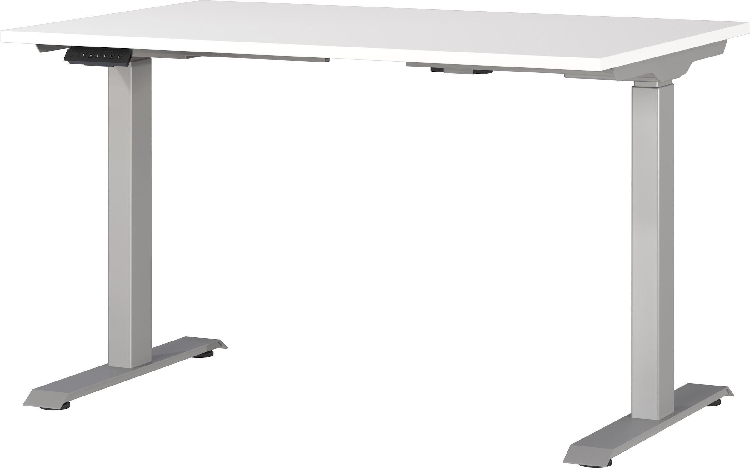 GERMANIA Schreibtisch »Jet, elektrisch höhenverstellbar«, moderne Farbvariationen, Breite 120/140/160/180 cm, Made in Germany