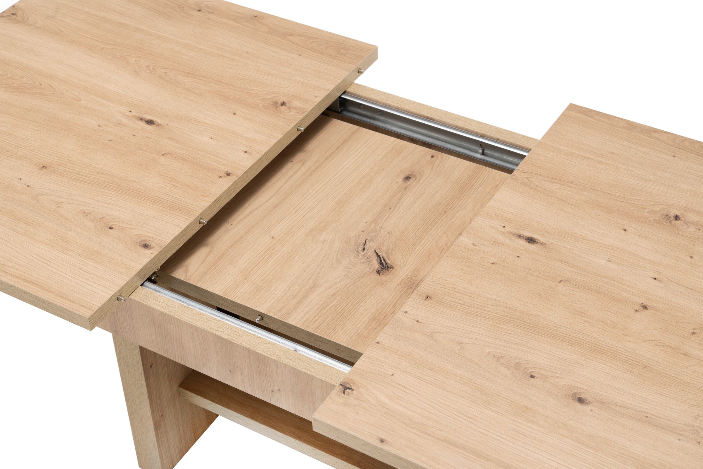 Stolkom Couchtisch »Event höhenverstellbar, ausziehbar, BxHxT 110-150x48-63x65 cm«, Höhenverstellbar mit Liftmechanik und ausziehbar in 3 Farbausführungen