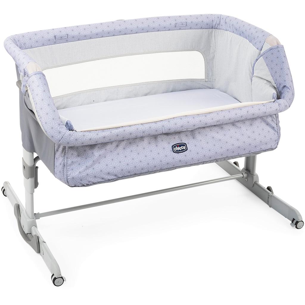 Chicco Beistellbett »Next2Me Dream, Silver«, mit Tragetasche