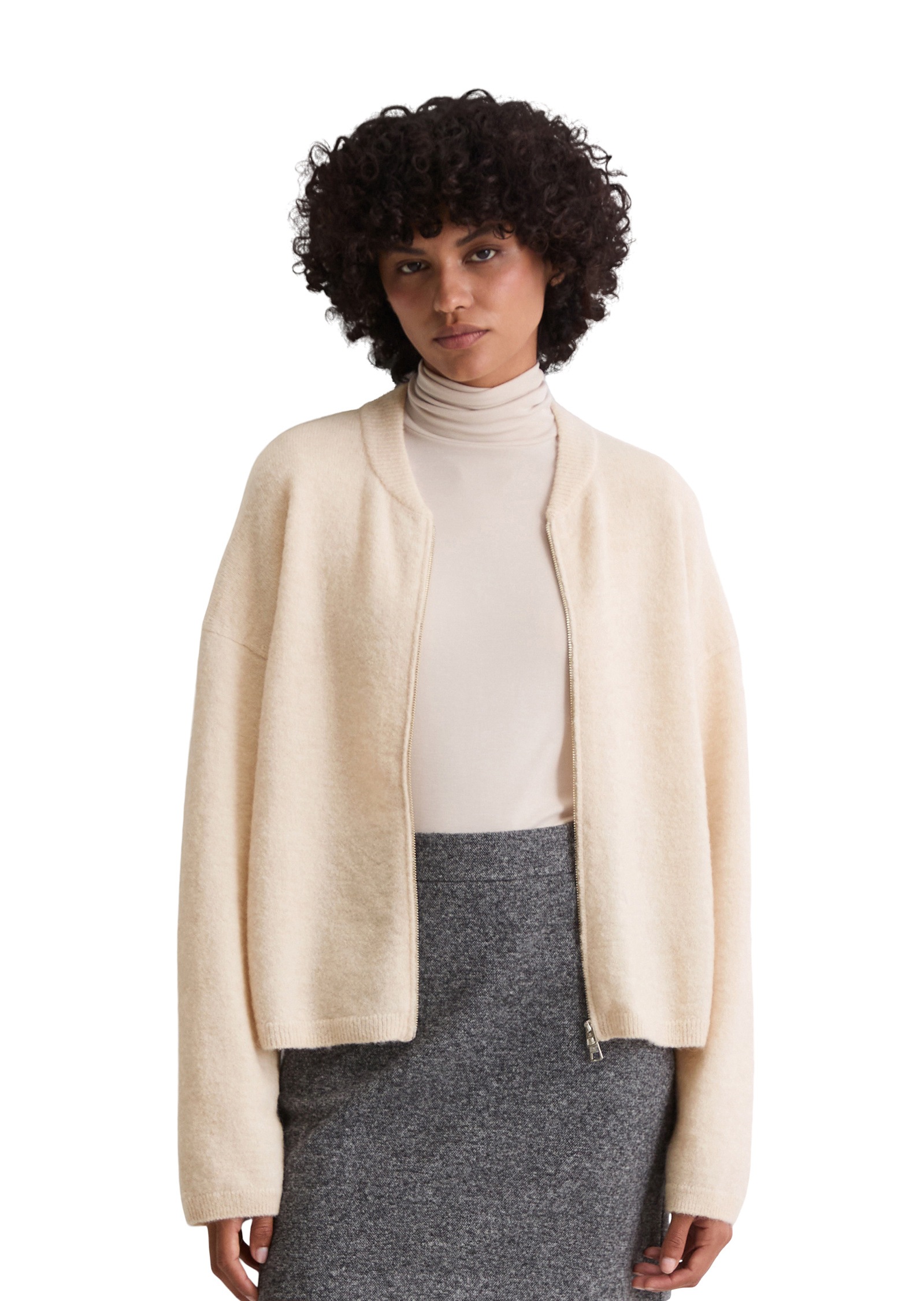 Marc OPolo Cardigan "aus Schurwolle-Alpakawolle-Mix" günstig online kaufen