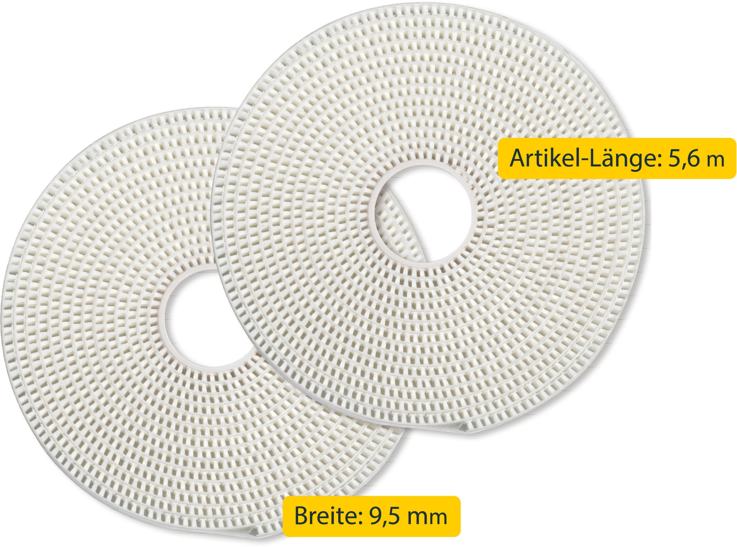 SCHELLENBERG Klett-Klebeband »für Fliegengitter Fenster aus Polyester-, Fibergas- u. Aluminiumgewebe«, Befestigungsband 5,6 m Länge, individuell zuschneidbar