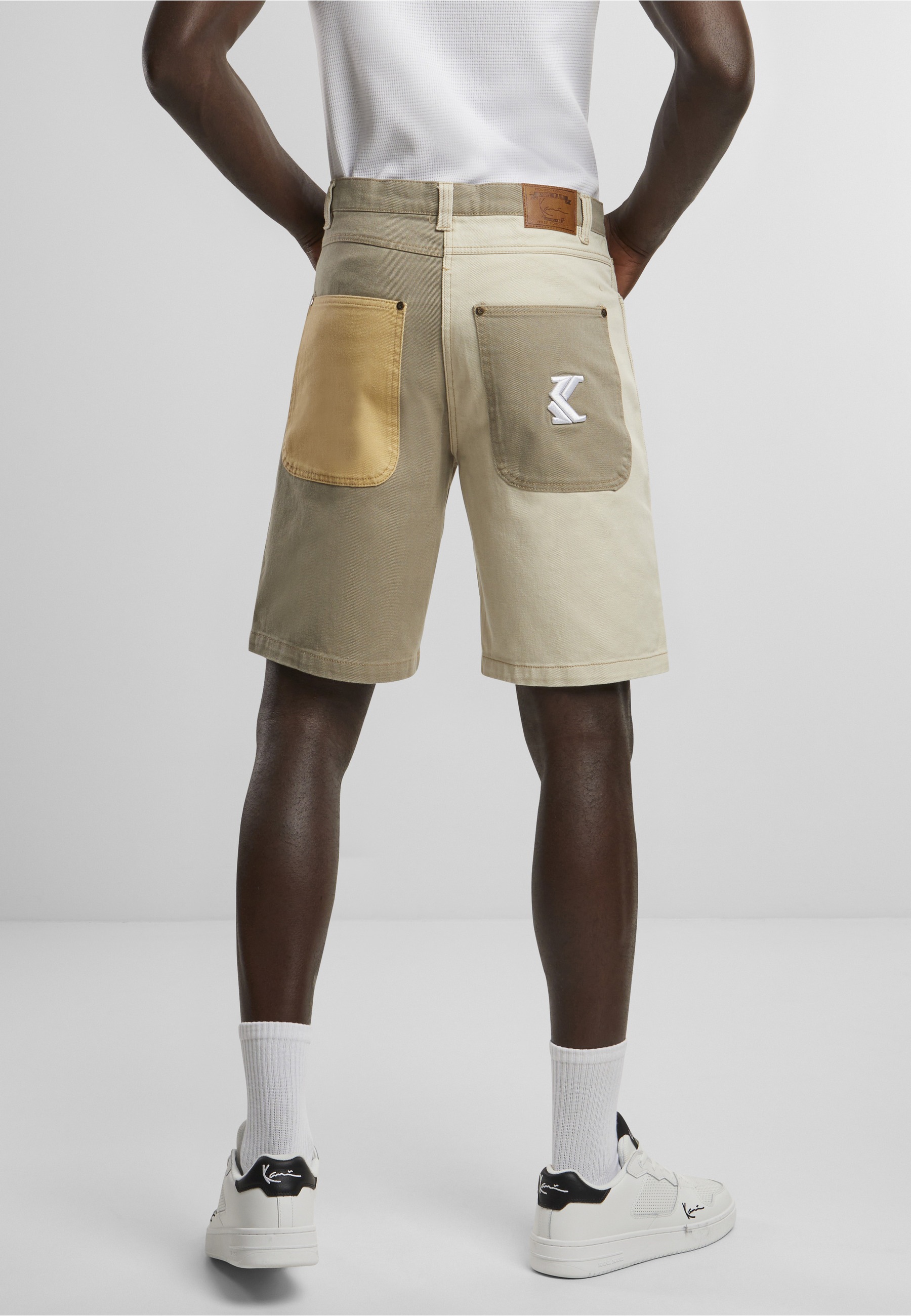Karl Kani Shorts »Karl Kani Herren KM221-054-1 KK OG washed Block Shorts«