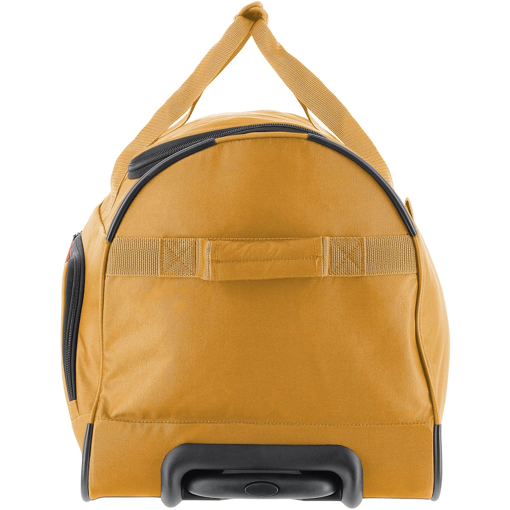 travelite Reisetasche »Basics Fresh, 71 cm, gelb«, Duffle Bag Reisegepäck Reisebag mit Trolleyfunktion