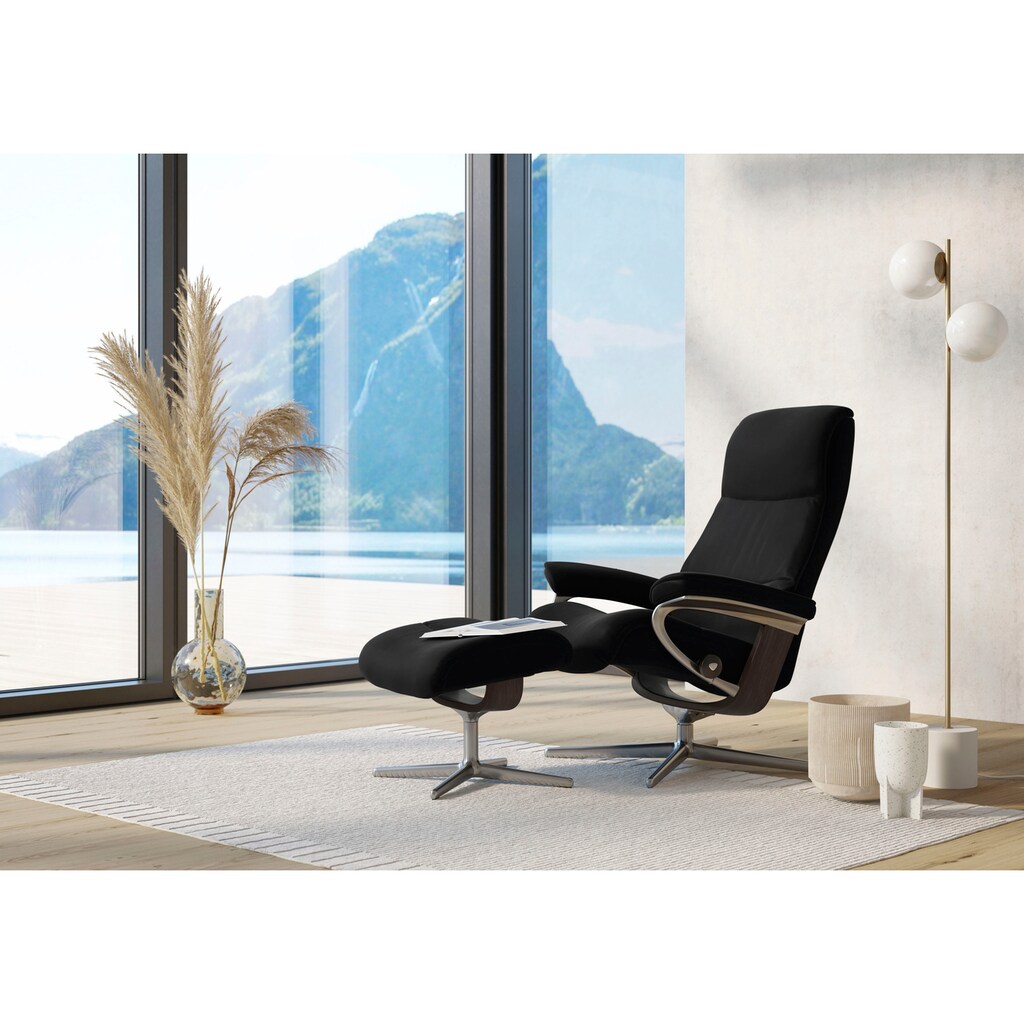 Stressless® Relaxsessel »View«, (Set, Relaxsessel mit Hocker)