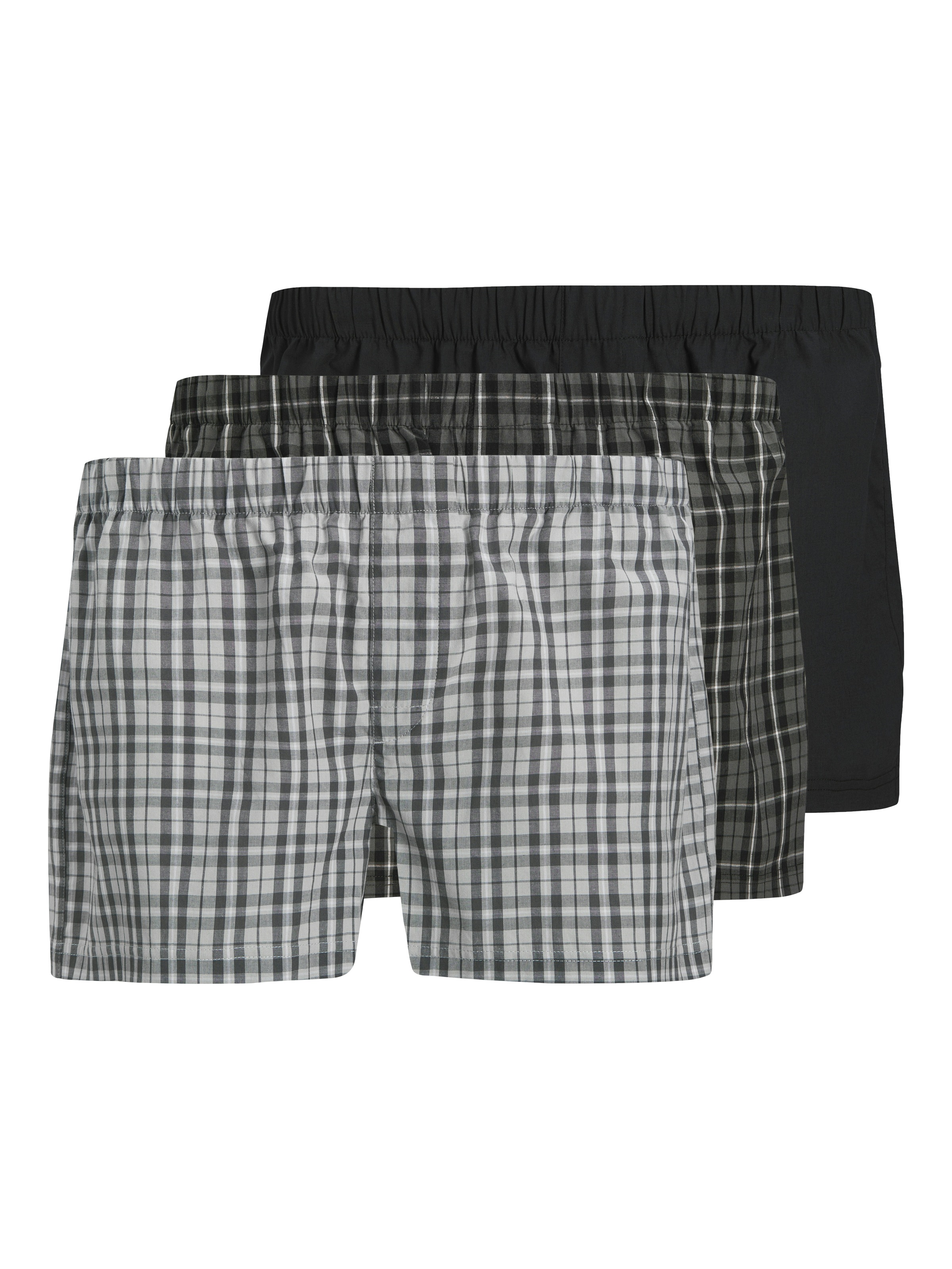 Jack & Jones Boxershorts "JACMILANO WOVEN BOXERS 3 PACK NOOS" Packung, 3 St günstig online kaufen