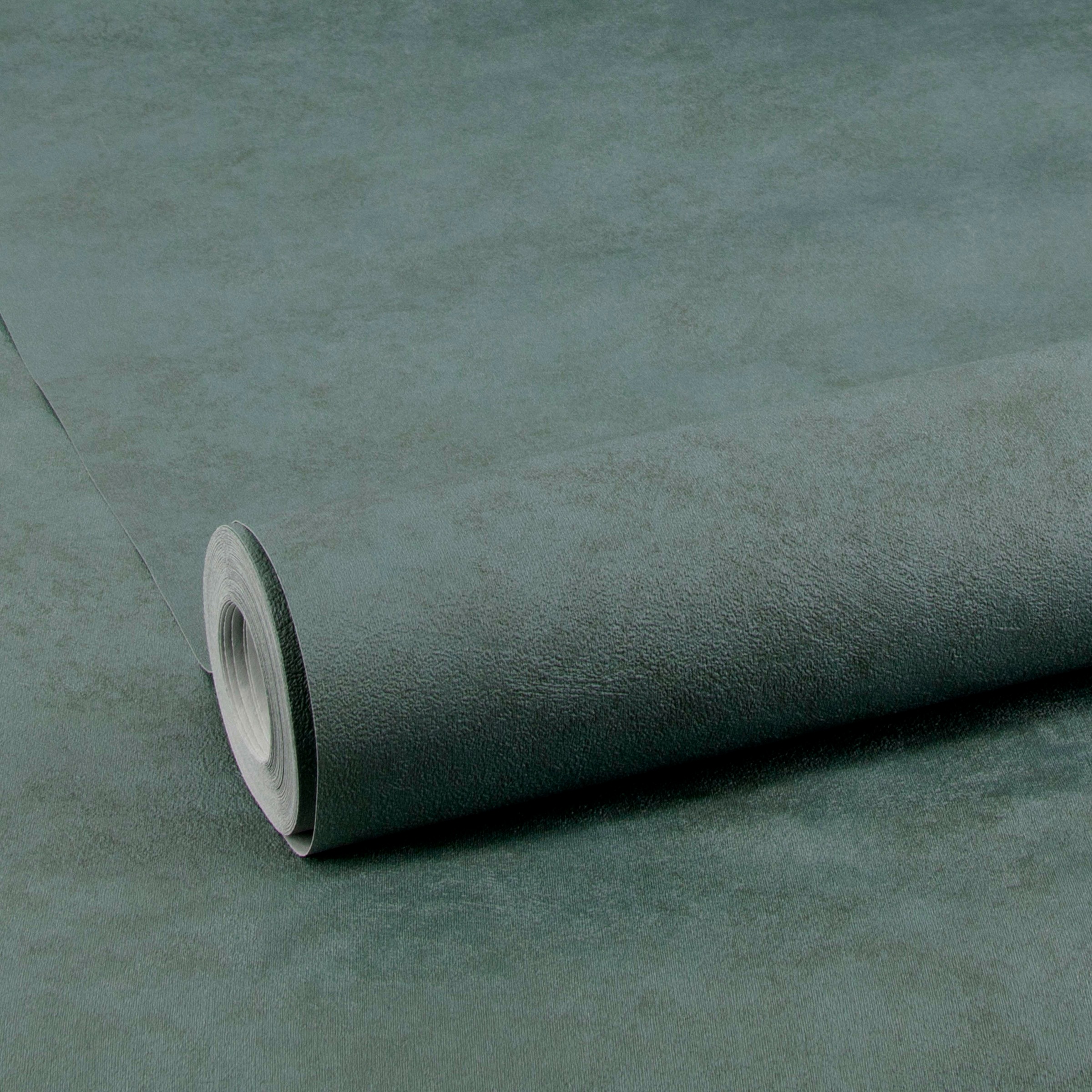 WOW Vliestapete »WOW Beton Blau Grun Vliestapete«, Steinoptik, WOW Beton Blau Grun Vliestapete