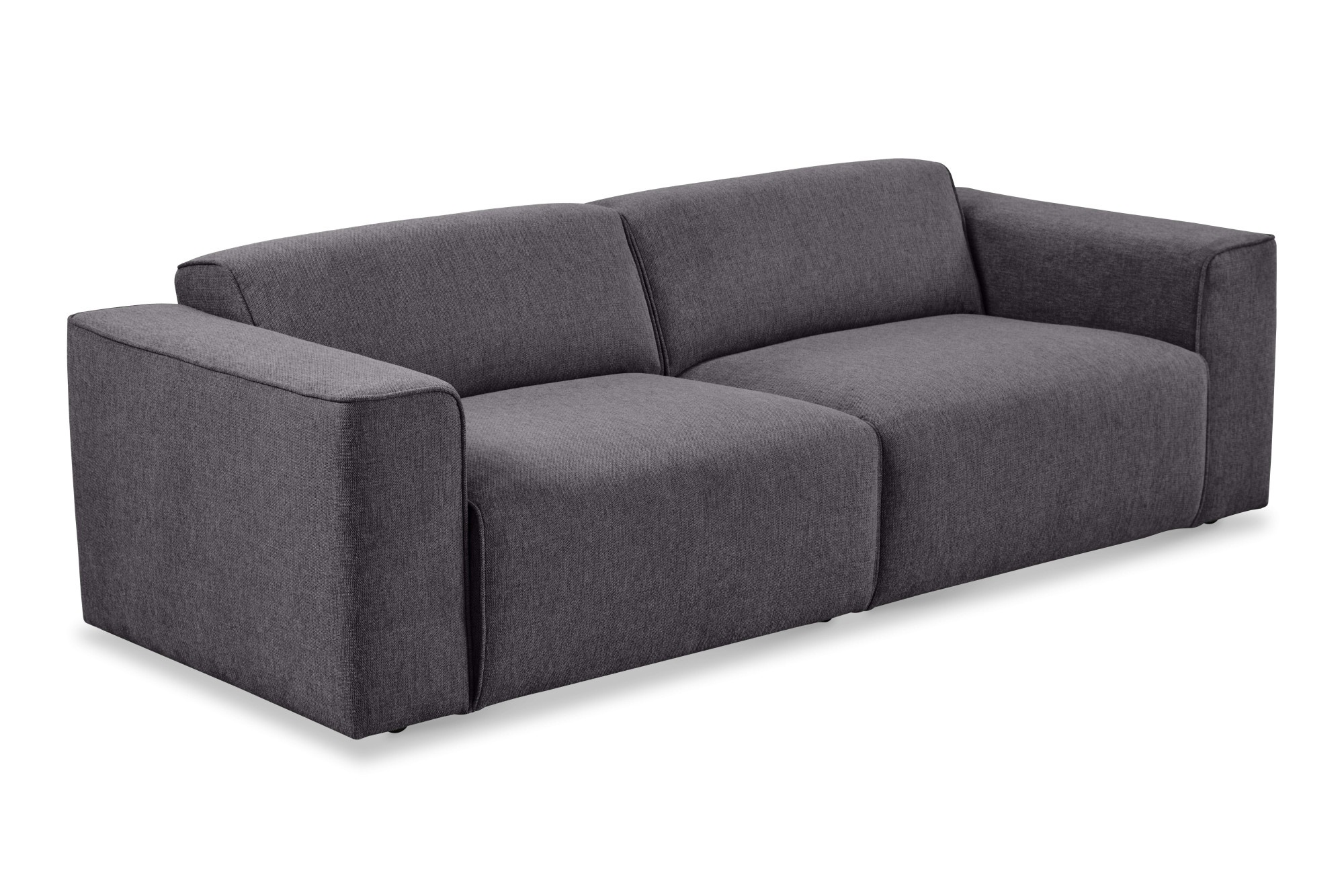 andas 3-Sitzer »Noord«, mit Kedernaht, Breite 232 cm, Cord, Struktur, Webstoff