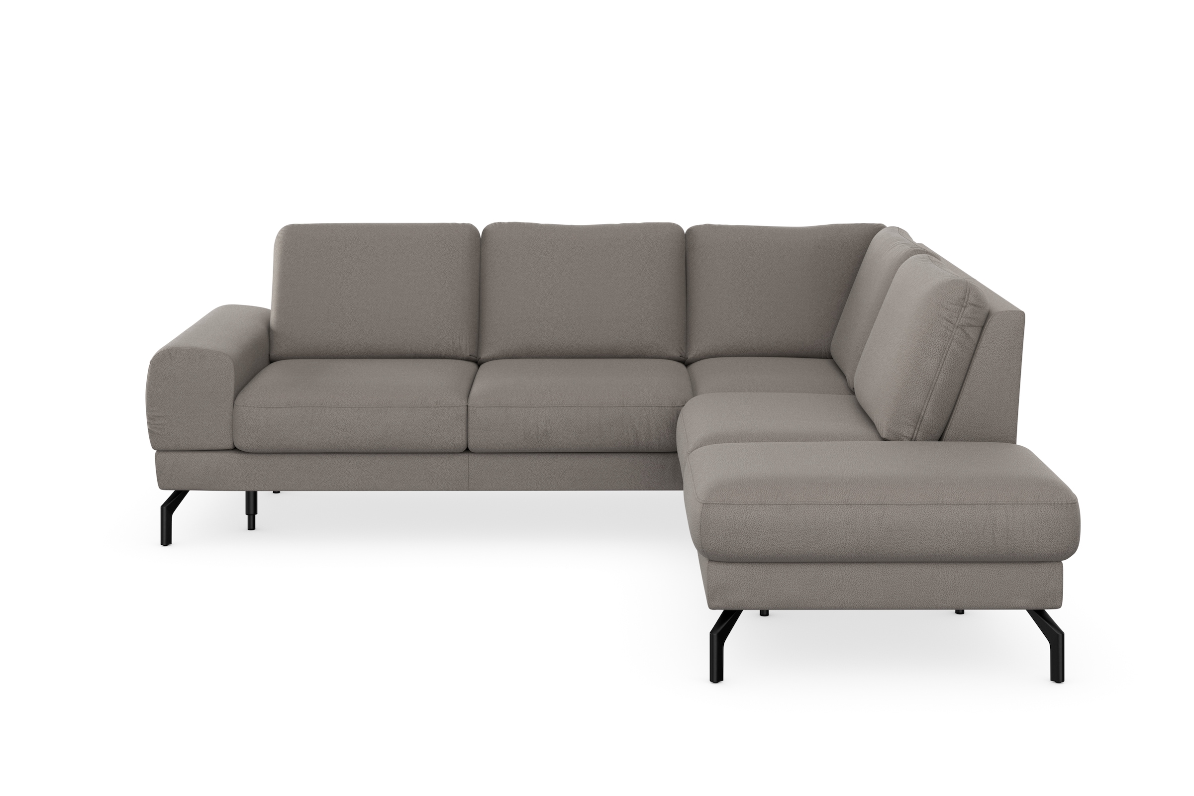 sit&more Ecksofa »Cinturo L-Form«, inklusive Sitztiefenverstellung und Federkern, Sitzhöhe 48 cm