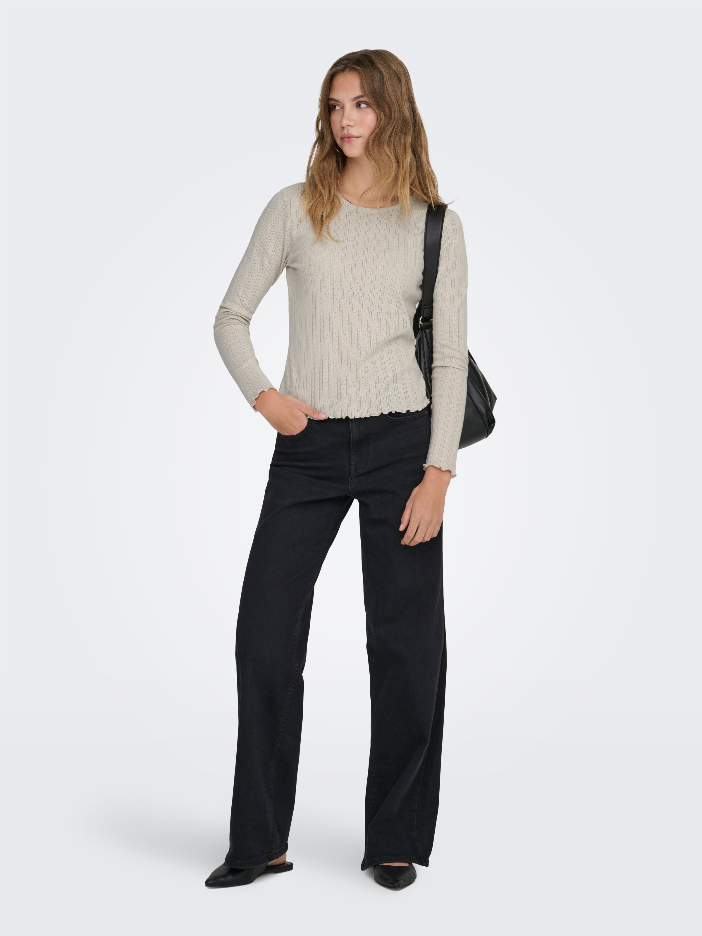 ONLY »ONLCARLOTTA L/S TOP NOOS JRS«