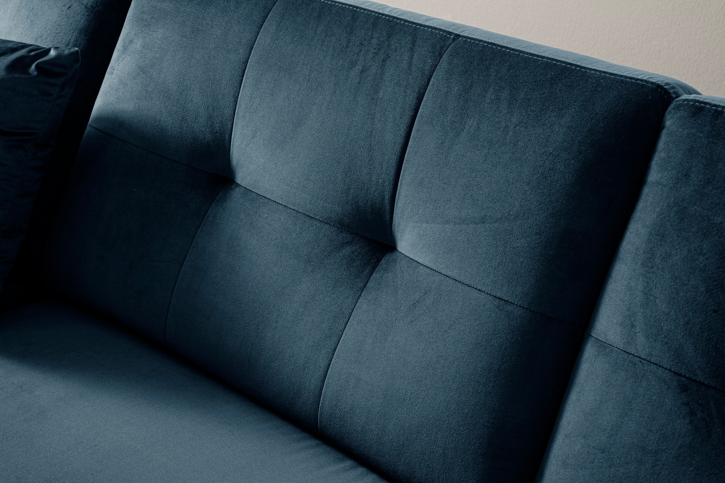 Trends by HG Polsterecke »Barcelona L-Form«, mit Metallfuss, frei im Raum stellbar