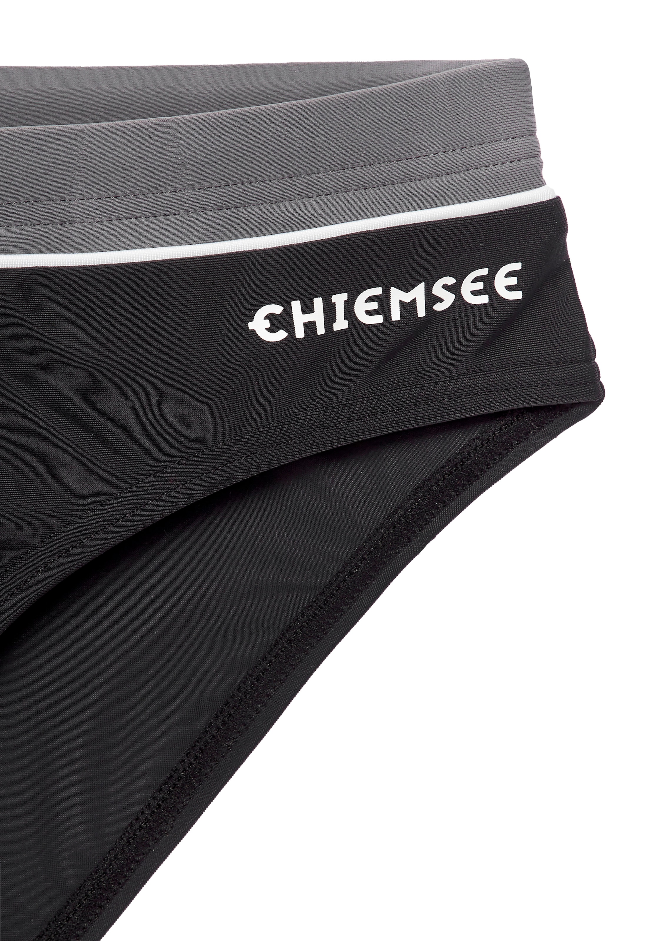 Chiemsee Badehose, mit farblich abgesetztem Bund
