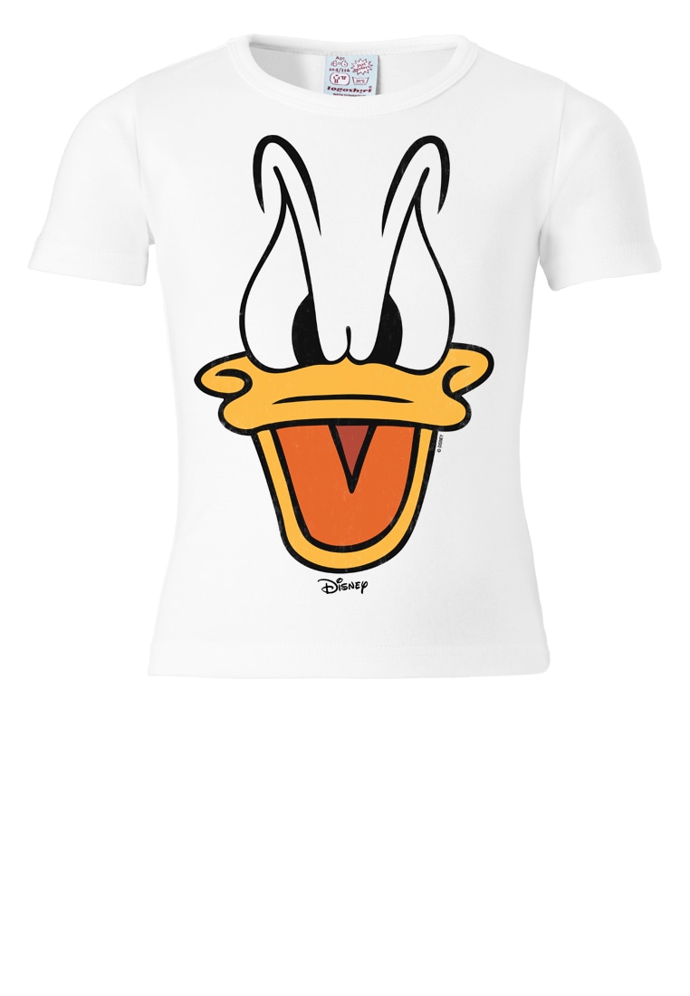 LOGOSHIRT T-Shirt »Donald Duck - Disney«, mit großem Print