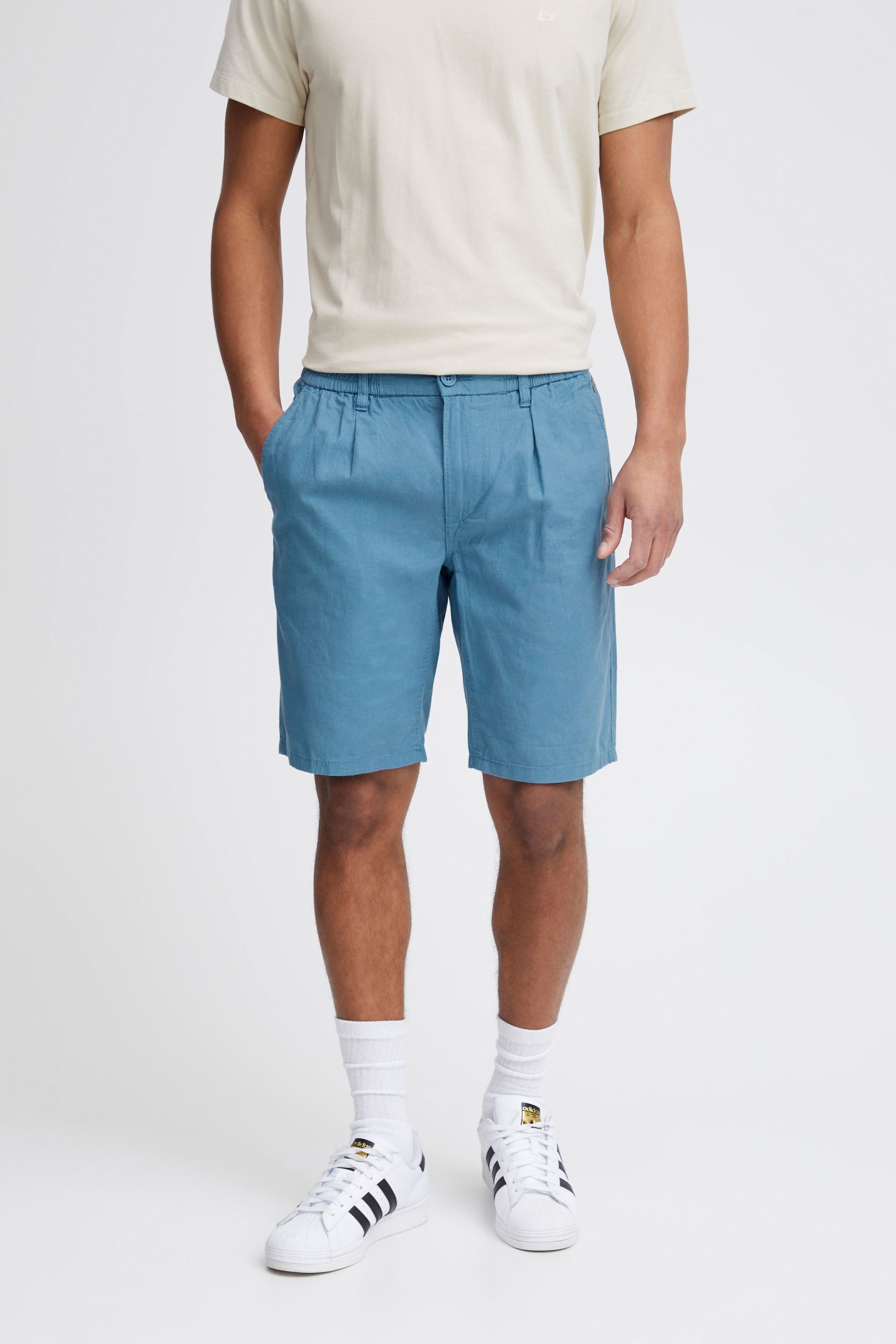 Blend Shorts "BHWoven" Casual Shorts aus Leinenmix günstig online kaufen