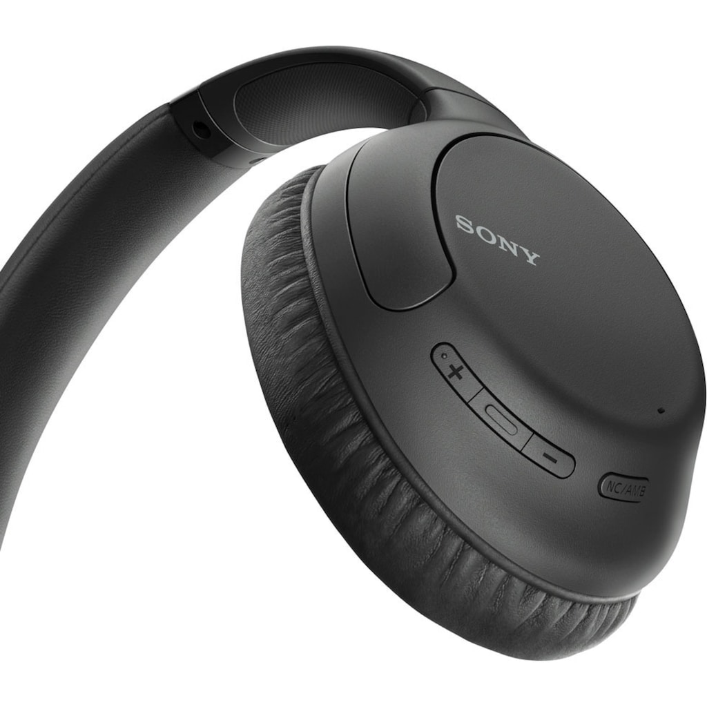 Sony Over-Ear-Kopfhörer »WH-CH710N Kabellose Noise Cancelling«, Bluetooth-NFC, Noise-Cancelling-kompatibel mit Siri, Google Now-Freisprechfunktion