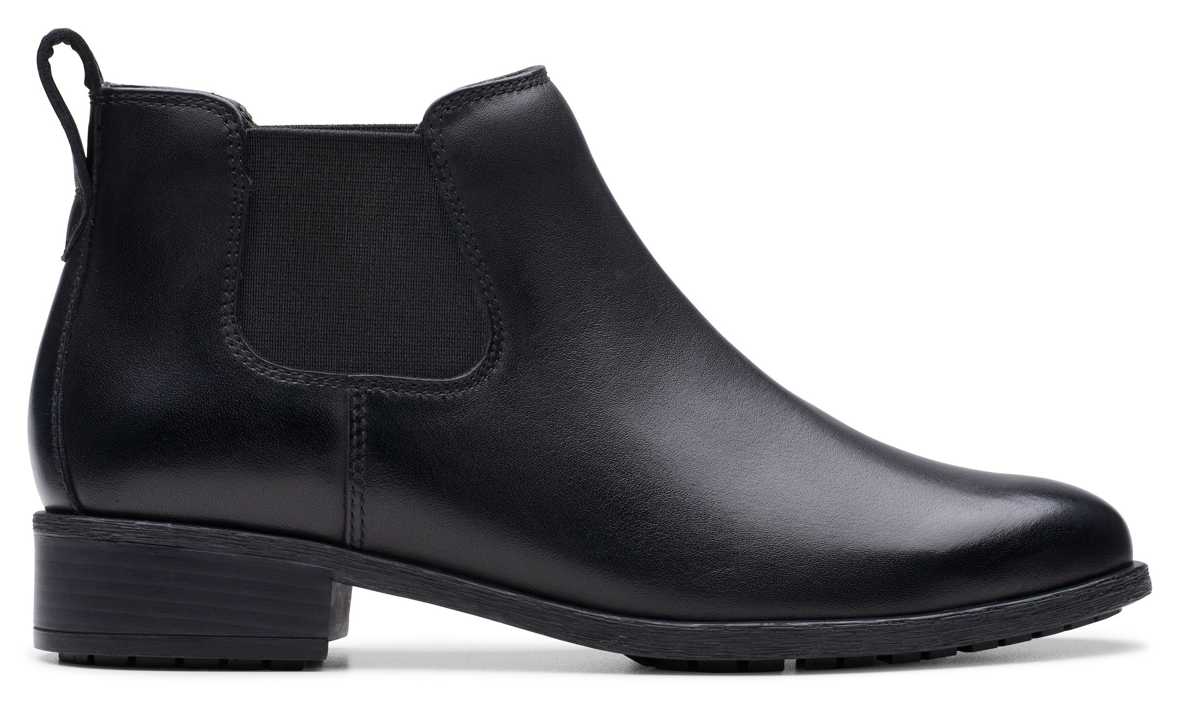 Clarks Chelseaboots »Havisham Top«, Stiefelette mit Wechselfußbett
