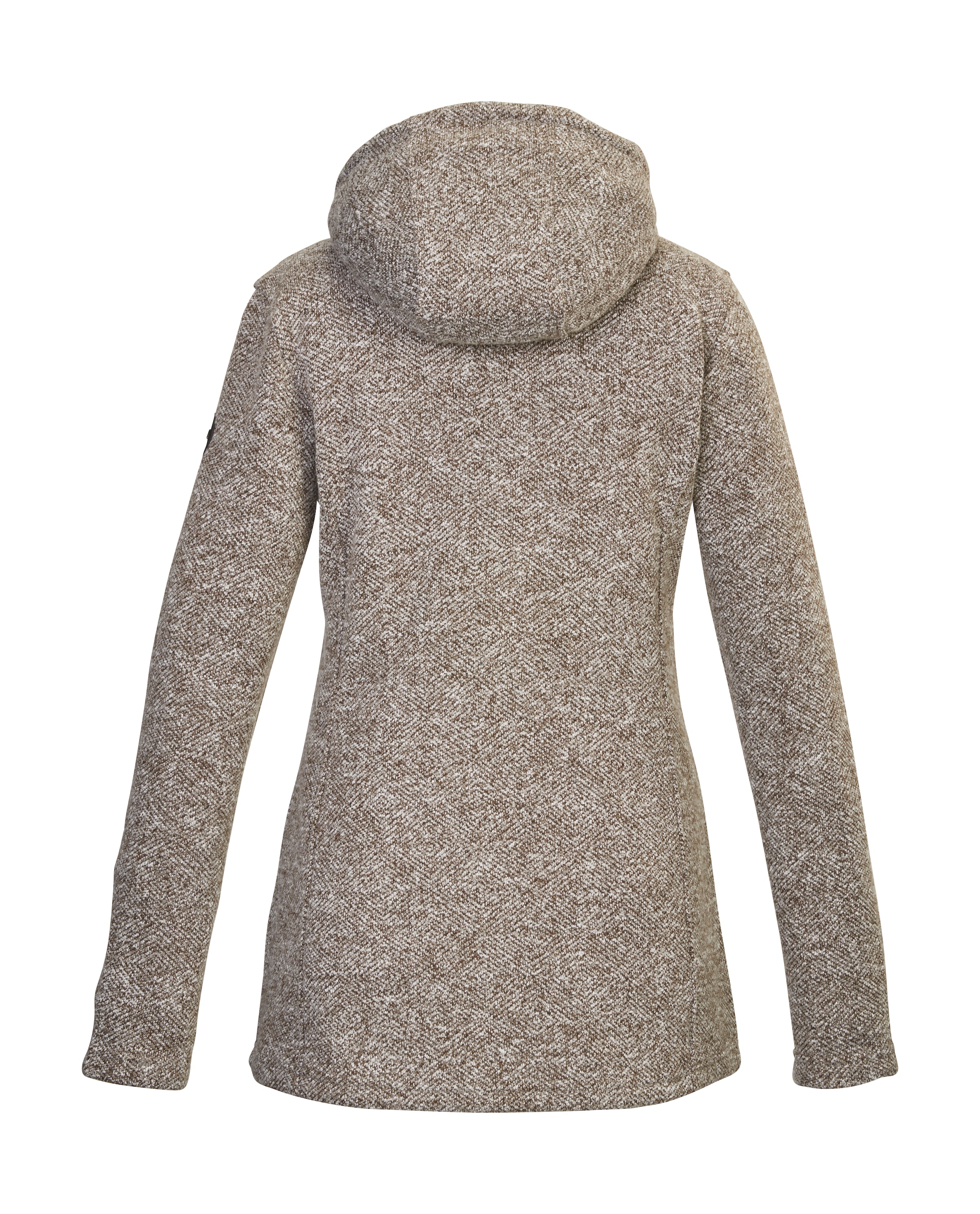 G.I.G.A. DX by killtec Fleecejacke »GW 72 WMN KNTFLC JCKT«, Strickfleecejacke mit Kapuze, recyceltem Material, 2-Wege-Reißverschluss