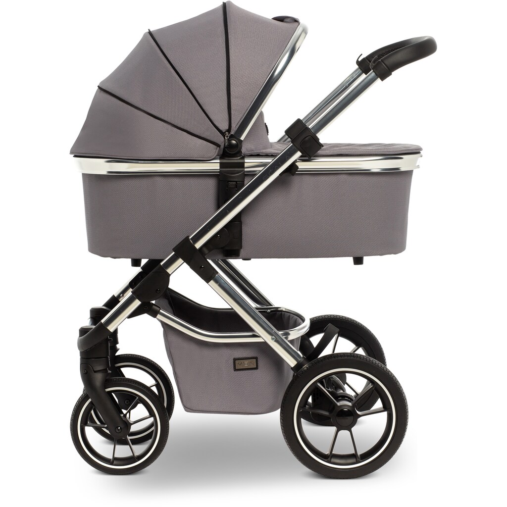 Moon Kombi-Kinderwagen »Scala, stone«, 15 kg, ; Kinderwagen