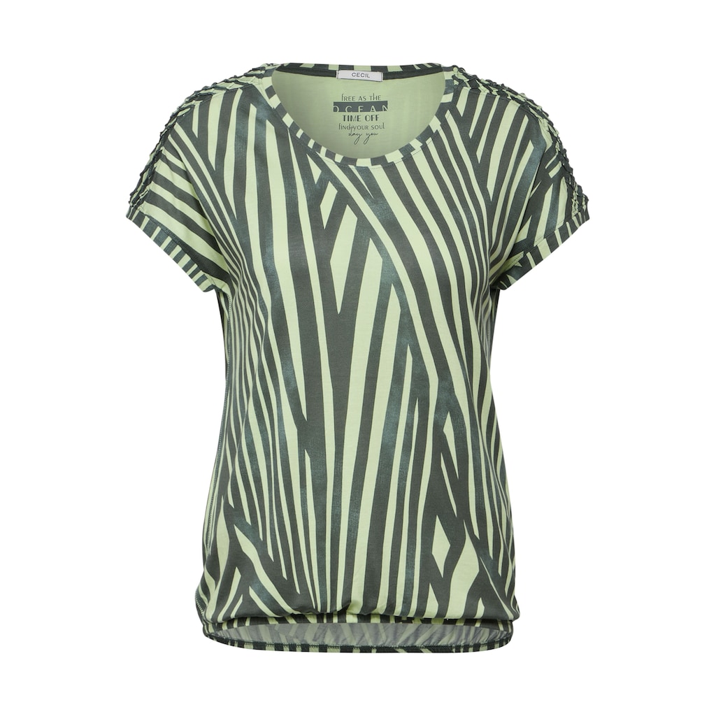 Cecil T-Shirt, mit Gummizug im Bund
