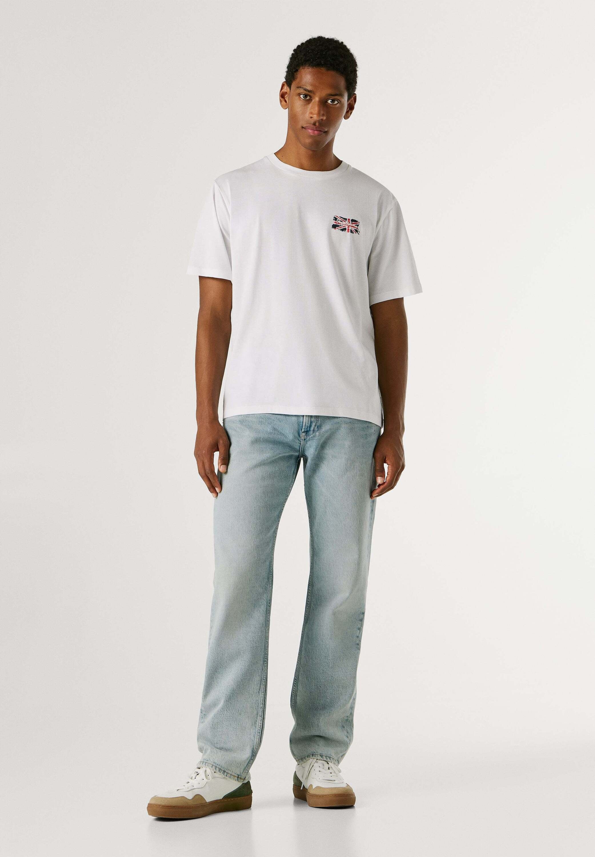 Pepe Jeans T-Shirt »basic t-shirt SMALL FLAG«