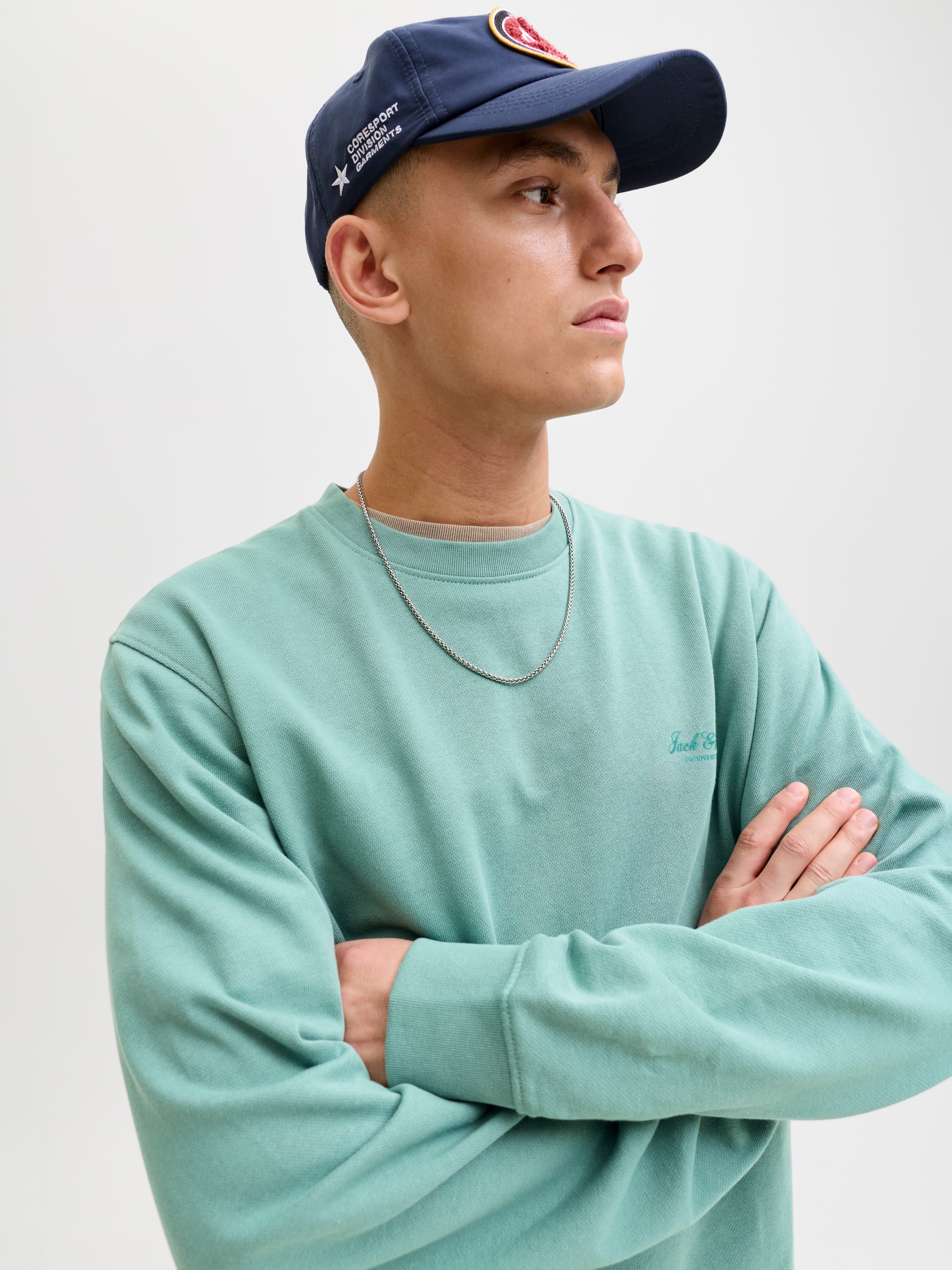 Jack & Jones Sweatshirt "JJEARCHIVE GRAPHIC SWEAT CREW NECK NOOS", Baumwoll günstig online kaufen