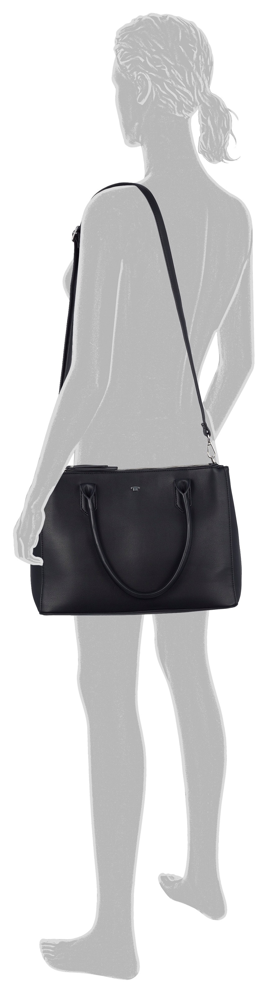 TOM TAILOR Shopper "Roma" mit praktischer Einteilung günstig online kaufen