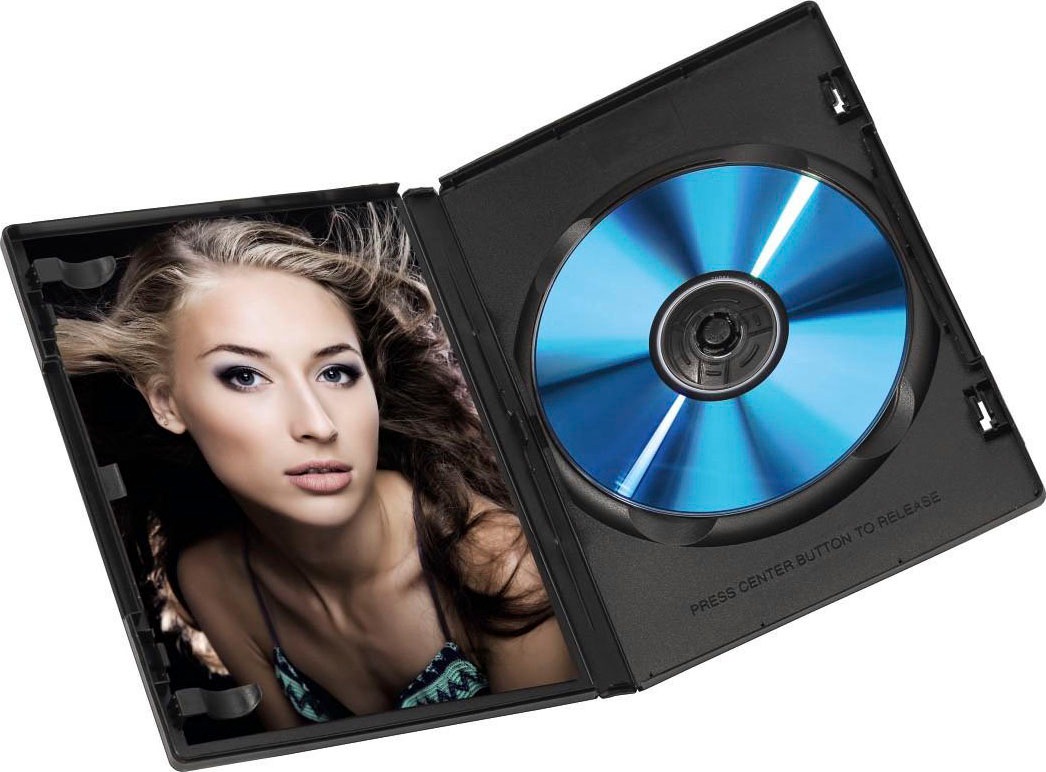 Hama DVD-Hülle »DVD Leerhülle Standard, 10er-Pack, Schwarz, Schutzhülle, Schutzcover«