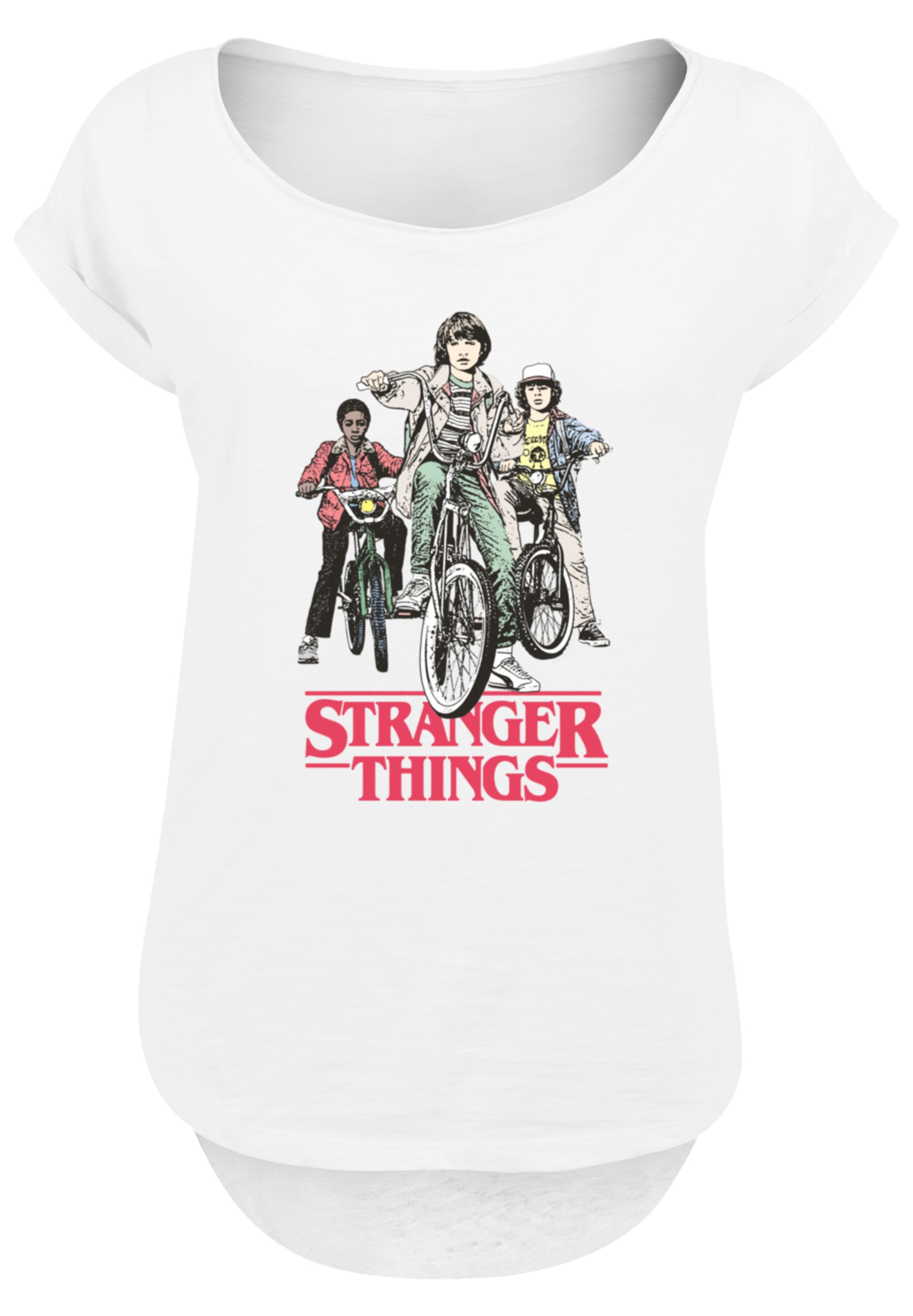 F4NT4STIC T-Shirt »Stranger Things Retro Bikers Netflix TV Series«, Premium Qualität