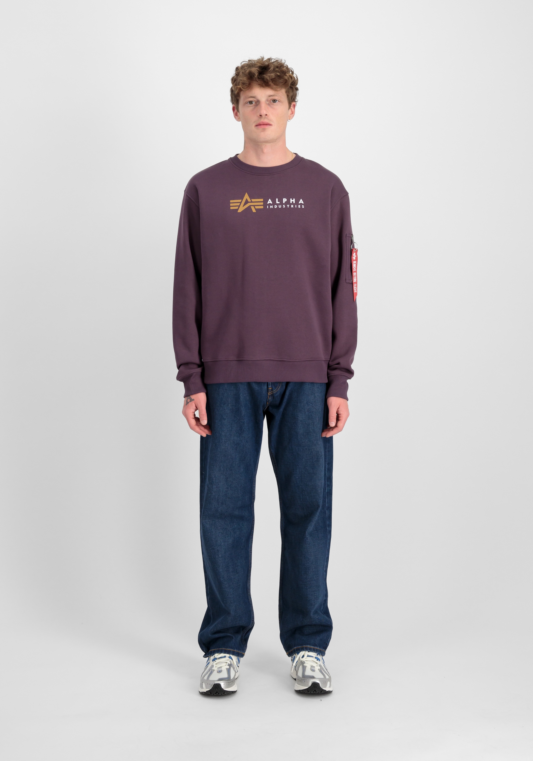Alpha Industries Sweater »Alpha Label Sweatshirt«