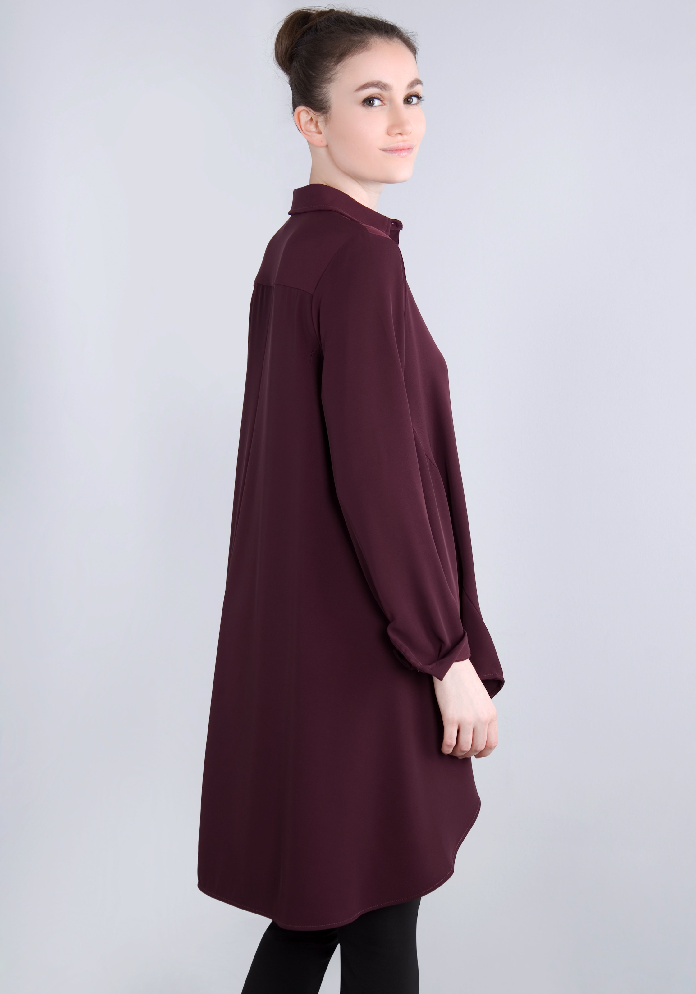 IMPERIAL Longbluse, in knitterarmer Qualität mit Stretch