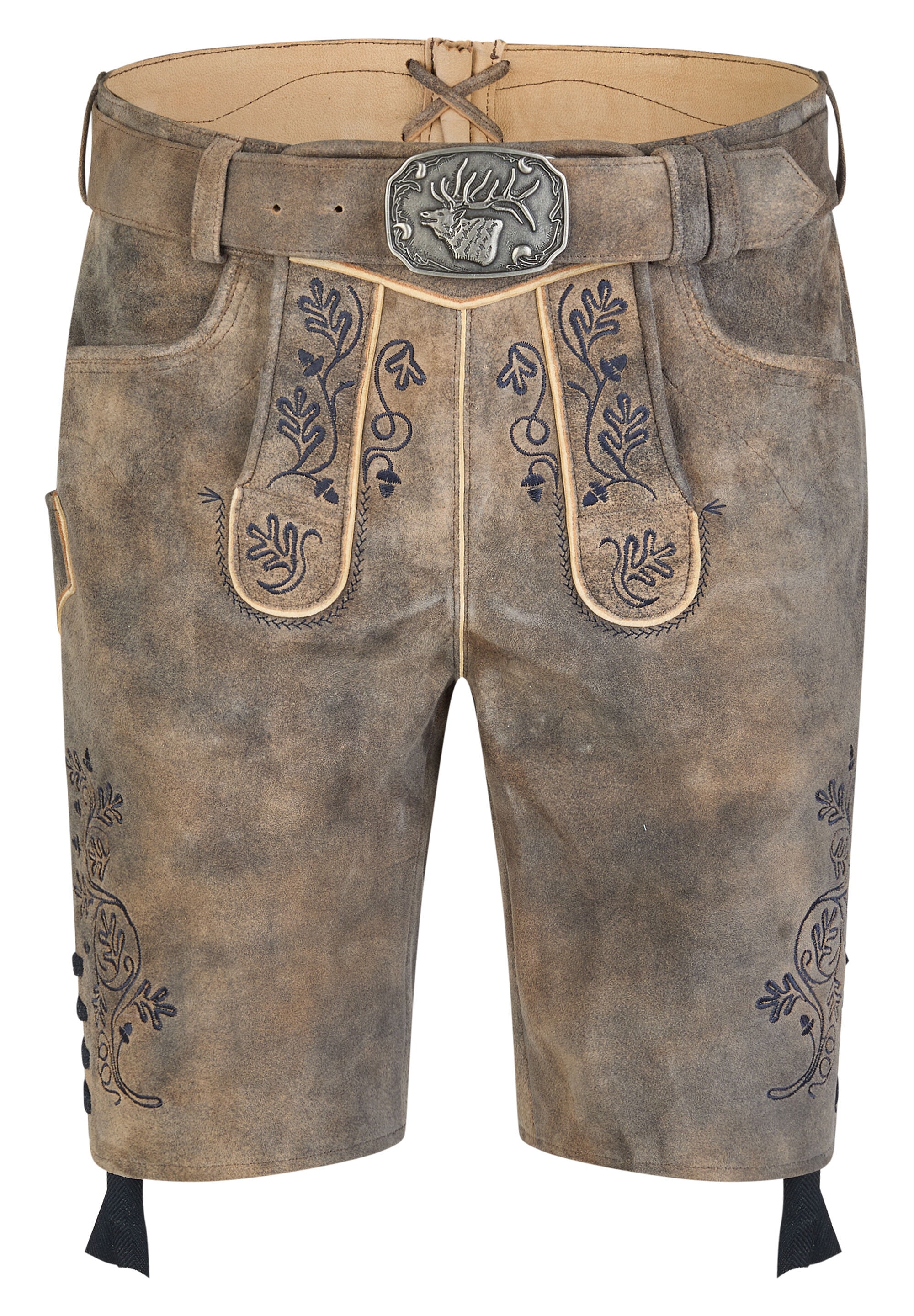 Spieth & Wensky Lederhose "Spieth & Wensky Lederhose Kandersteg" mit passendem Gürtel
