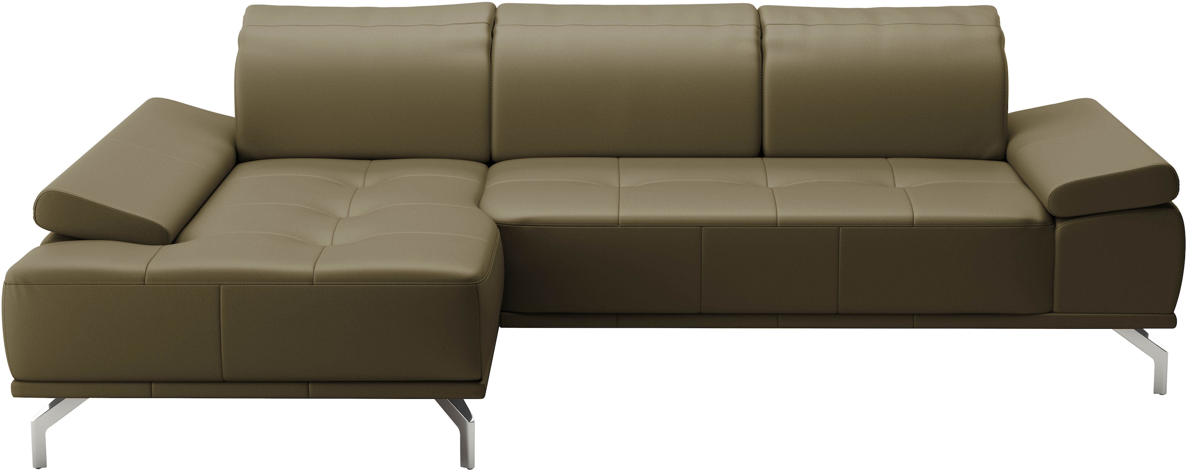 Places of Style Ecksofa »Caluna«, Inkl.Sitztiefenverstellung