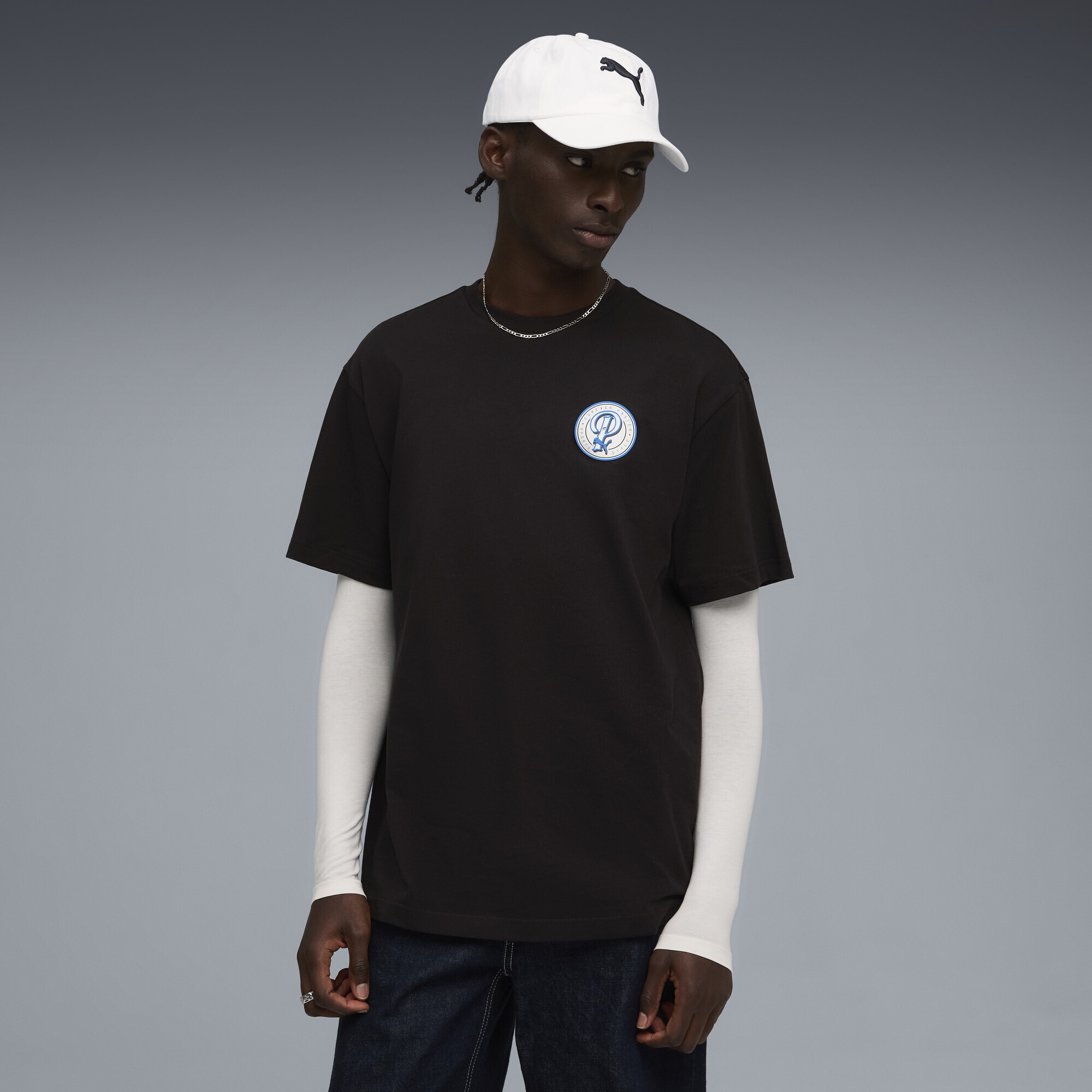 PUMA T-Shirt »Wardrobe Essentials Sports Legacy Relaxed T-Shirt Herren«