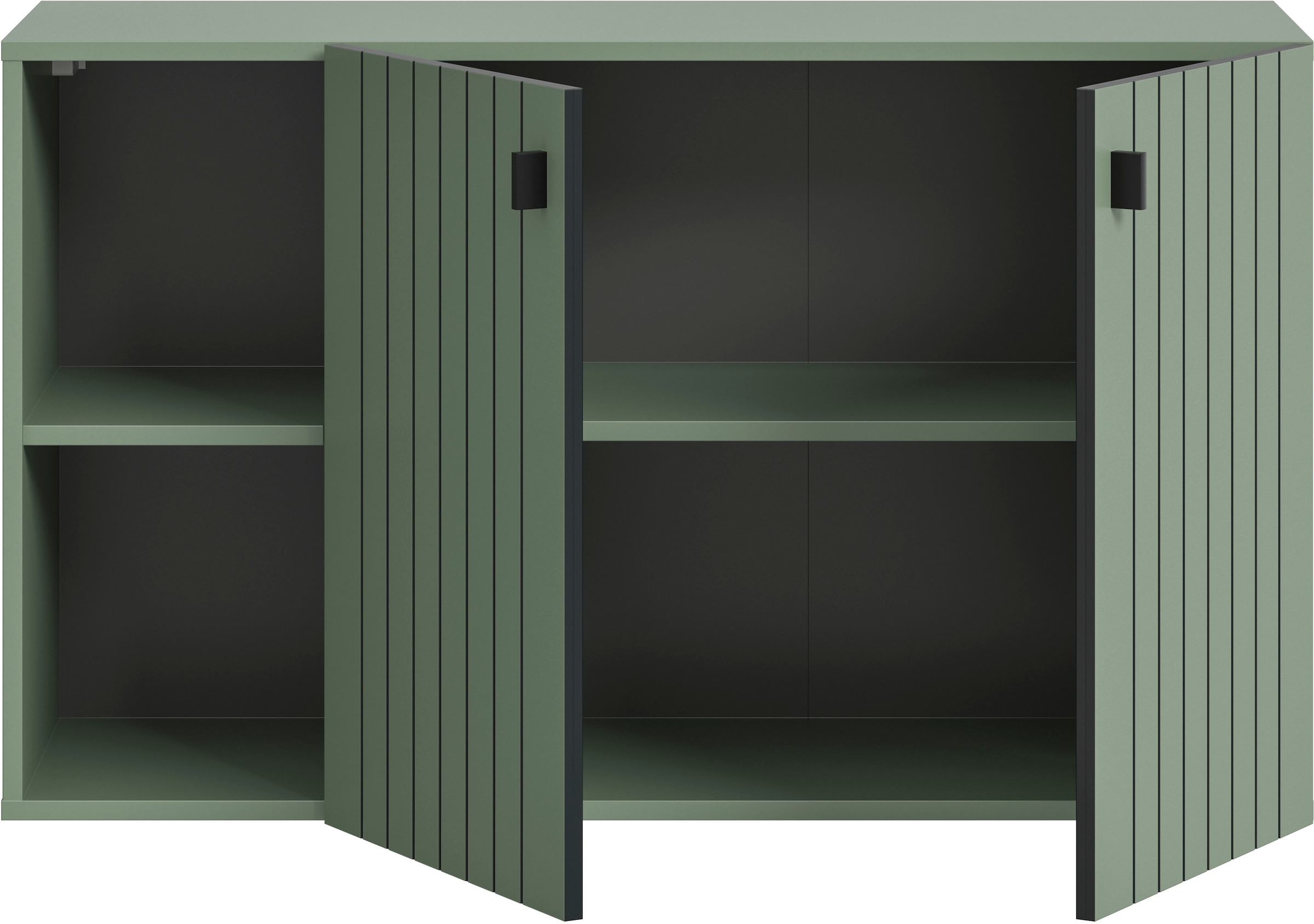 INOSIGN Schuhschrank »TATIO, Breite 106 cm, hängend, Rillenopik, offene Fächer« 1 Stk. tlg.