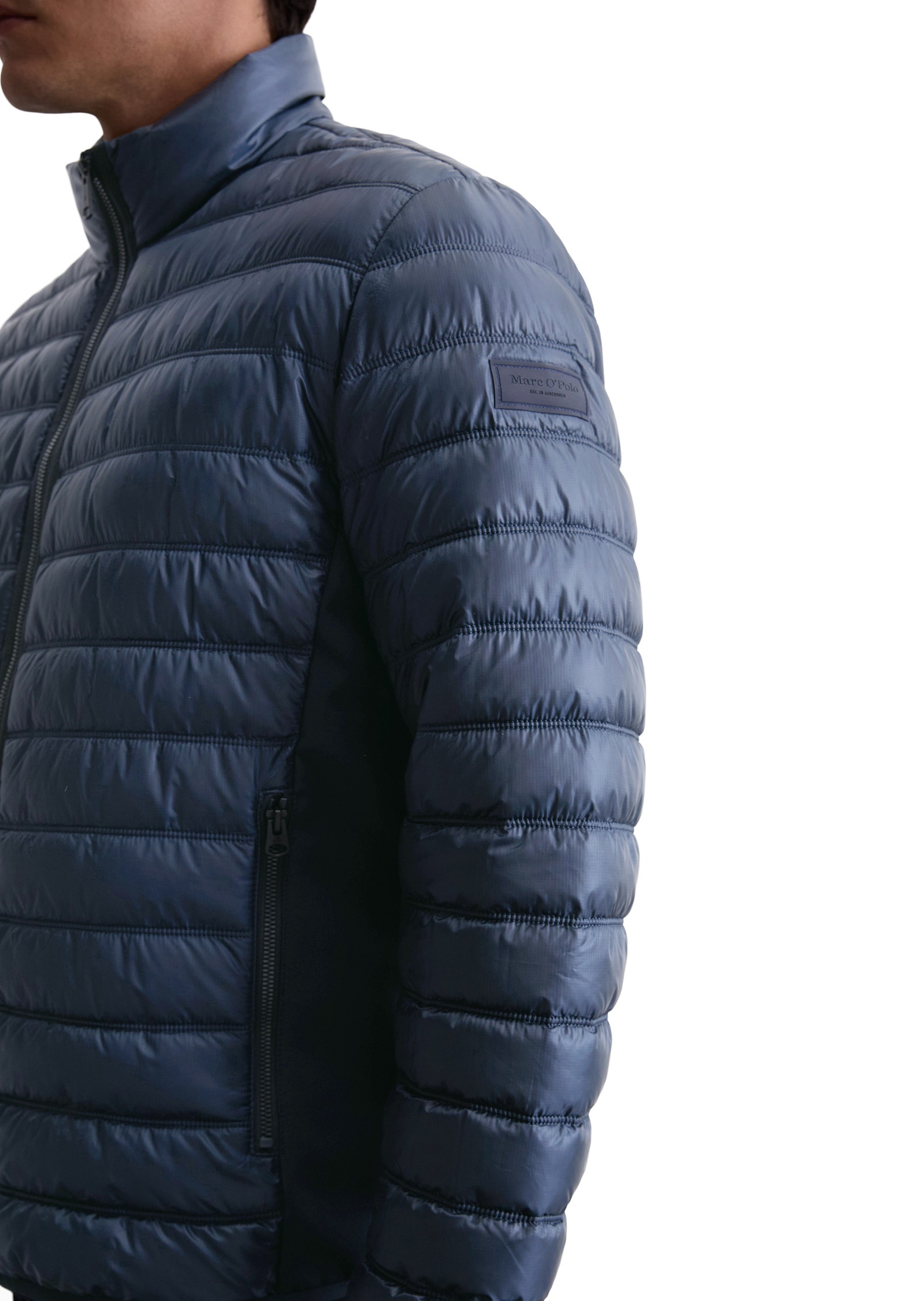 Marc O'Polo Outdoorjacke »mit Softshell-Einsätzen«, ohne Kapuze