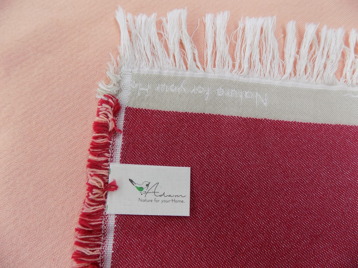 Adam Wohndecke »Scandi Pinot«, im schlichten Design, Kuscheldecke