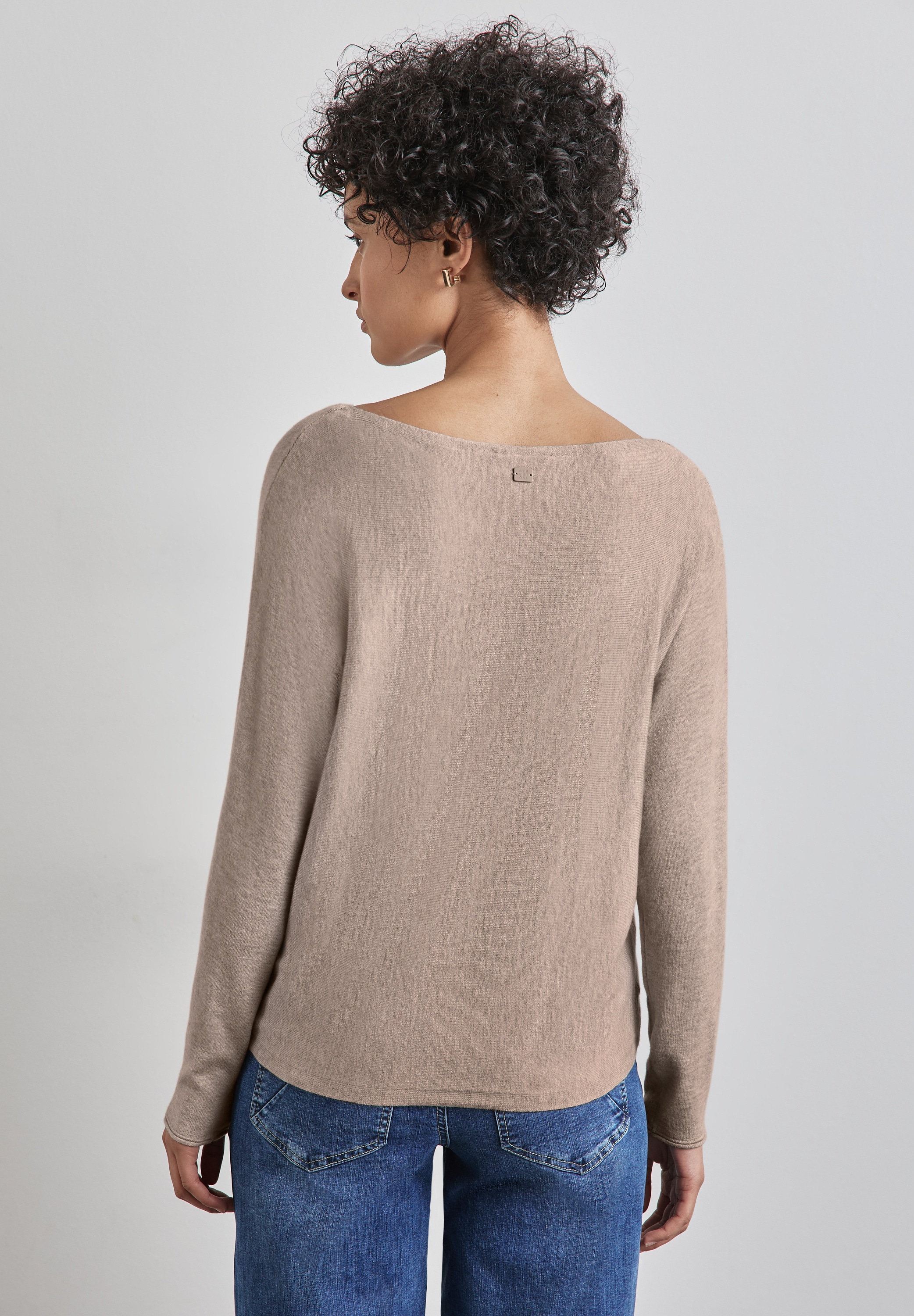 STREET ONE Strickpullover, mit U-Boot-Ausschnitt