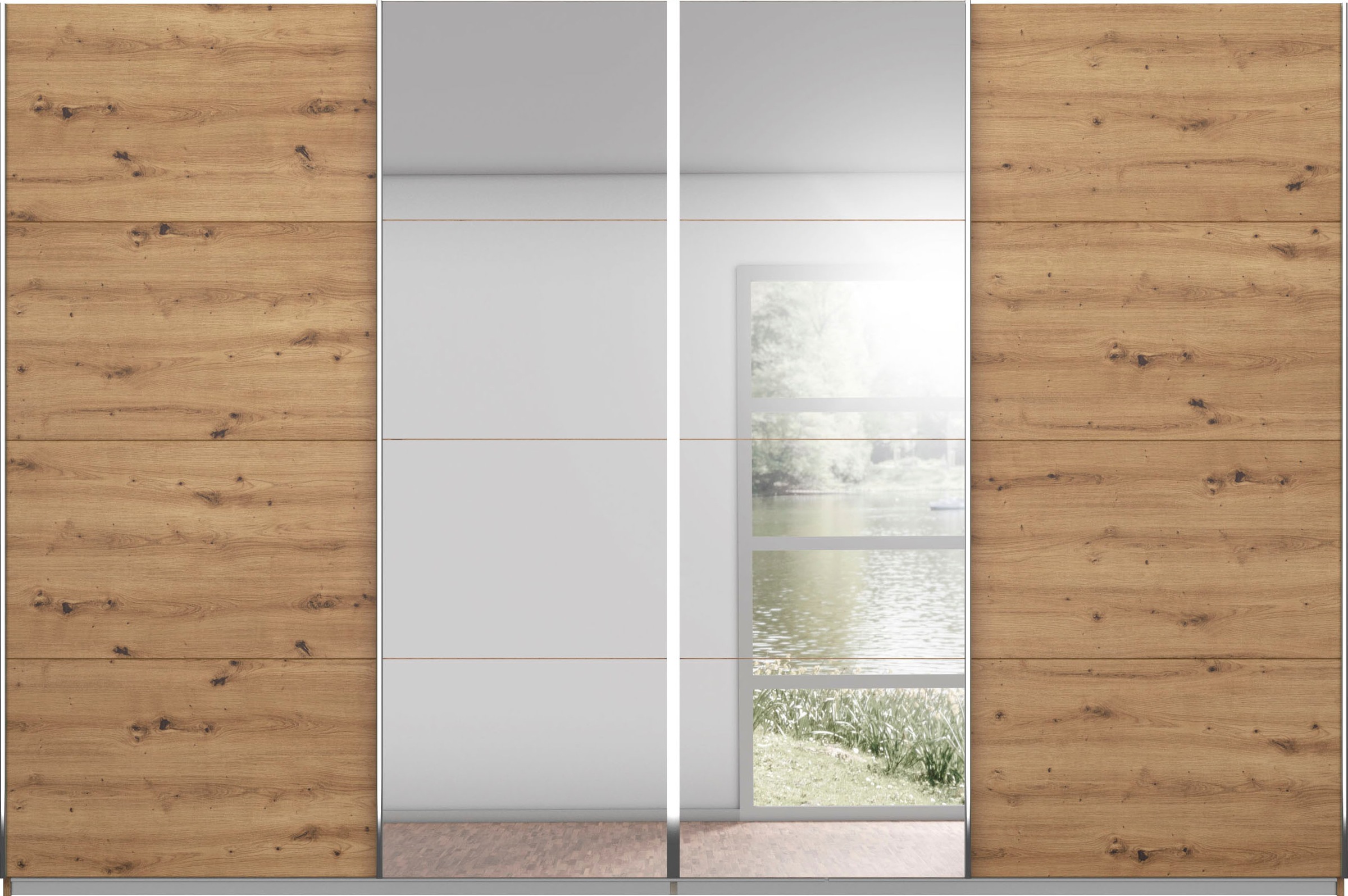 rauch Schwebetürenschrank "Kleiderschrank Schrank Garderobe Wäscheschrank A günstig online kaufen