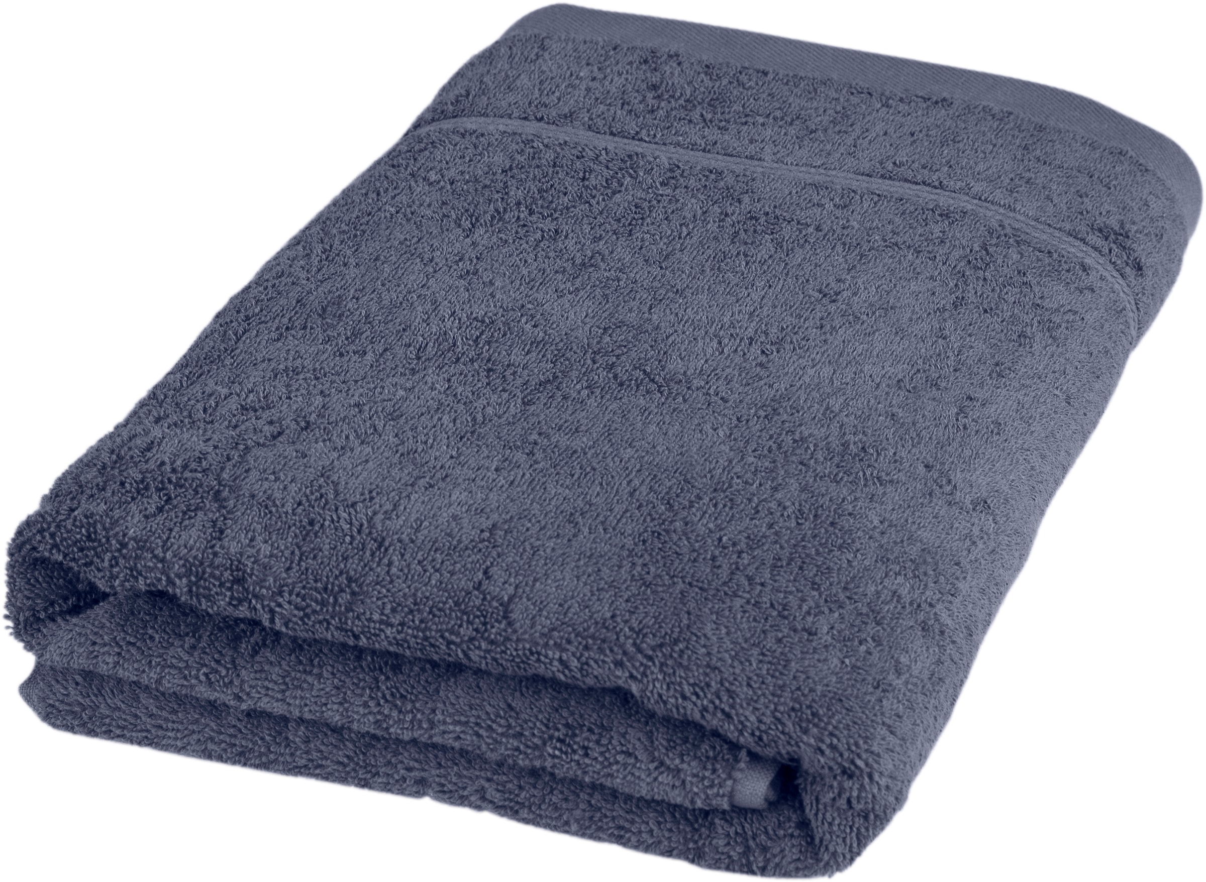 Badetuch ROSS, B:70cm L:140cm, blau, Frottier, Baumwolle, Handtücher, "Rubin", 100% Baumwolle