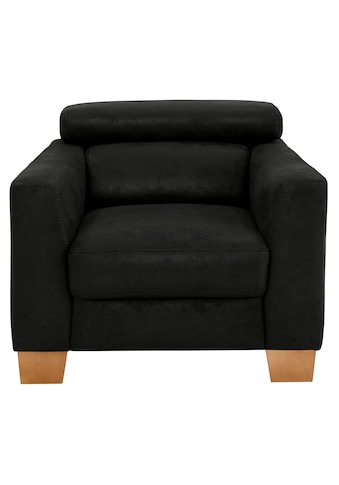 Home affaire Sessel »Steve Premium Luxus«, mit Kopfteilverstellung, belastbar bis 140kg kaufen