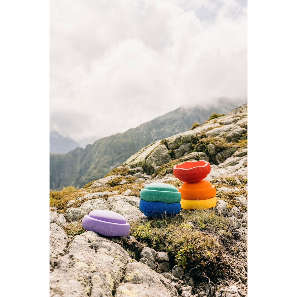 Stapelstein Balancetrainer »Rainbow basic«, 6 Stk.