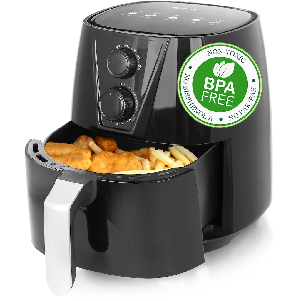 Emerio Heißluftfritteuse »AF-126667«, 1450 W, Fassungsvermögen 3,8 l