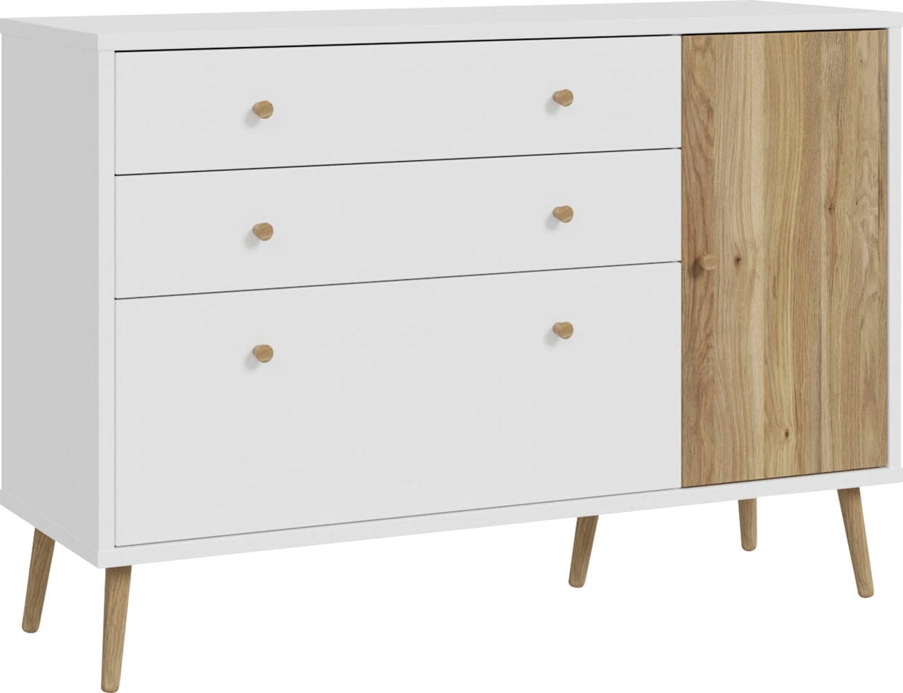 FORTE Sideboard "Harllson EasyKlix by Forte", die neue geniale Art Möbel aufzubauen