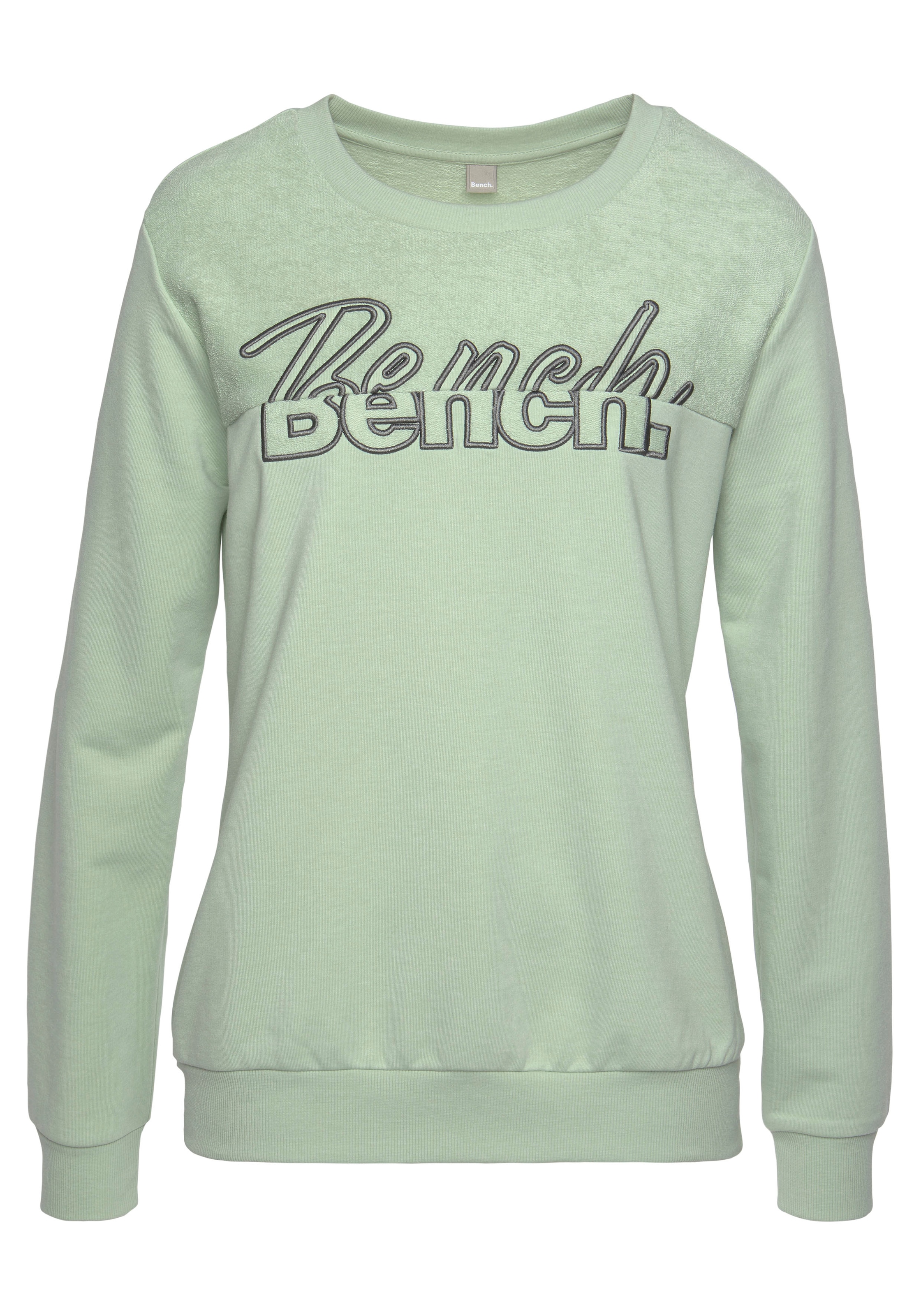 Bench. Sweatshirt, mit Logostickerei, Loungeanzug günstig online kaufen