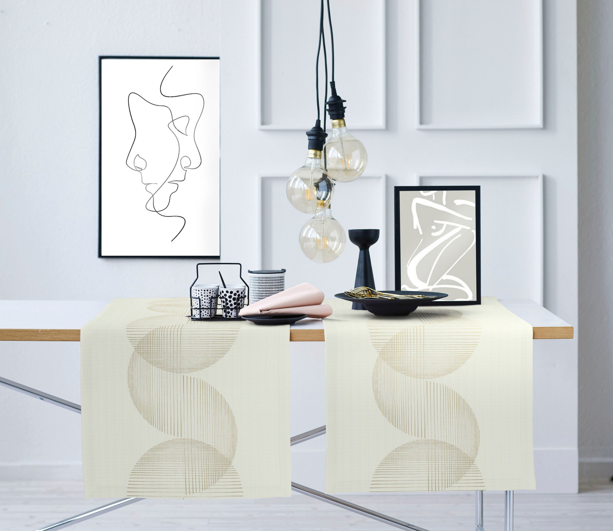 APELT Tischläufer "5702 HERBSTZEIT, Herbstdeko, Herbst" Jacquardgewebe günstig online kaufen